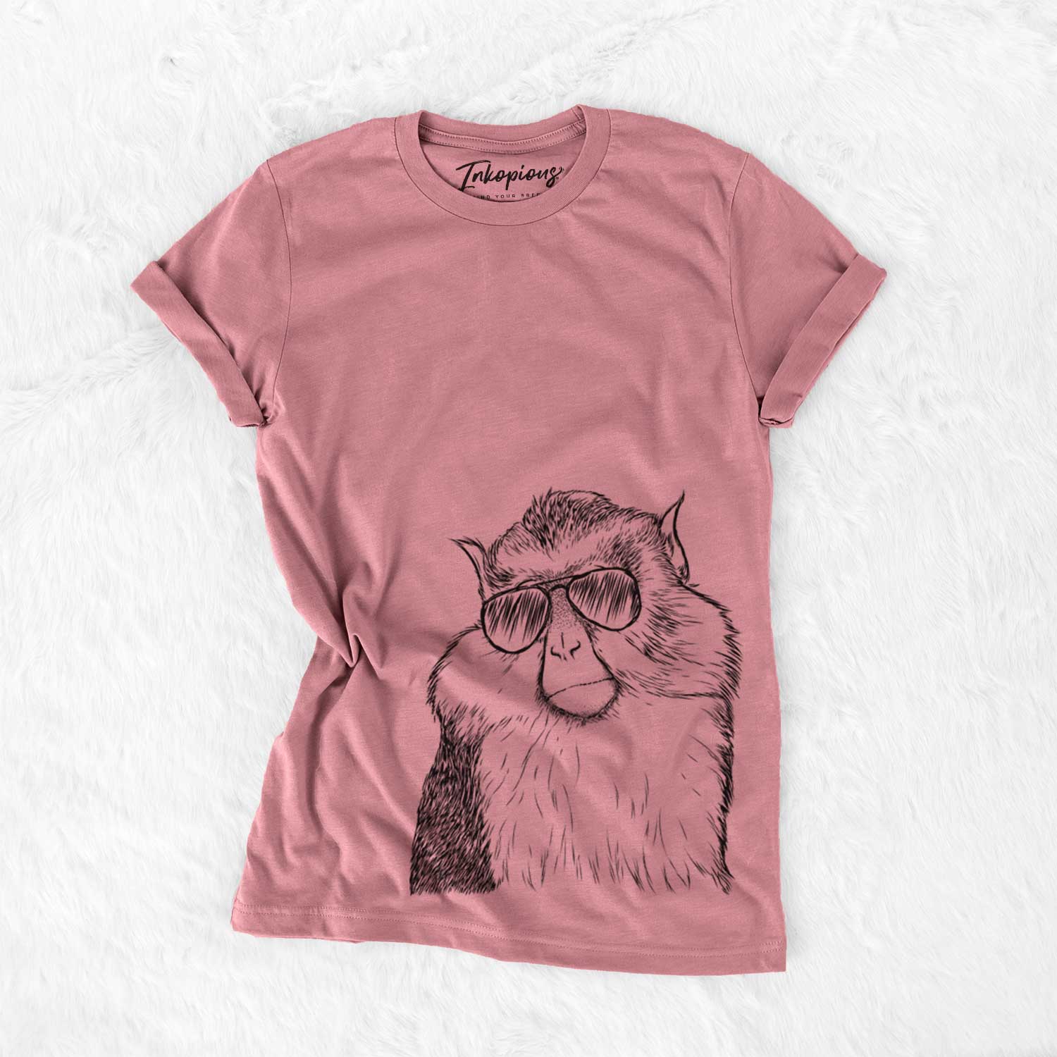 Aviator Matata the Mona Monkey - Unisex Crewneck