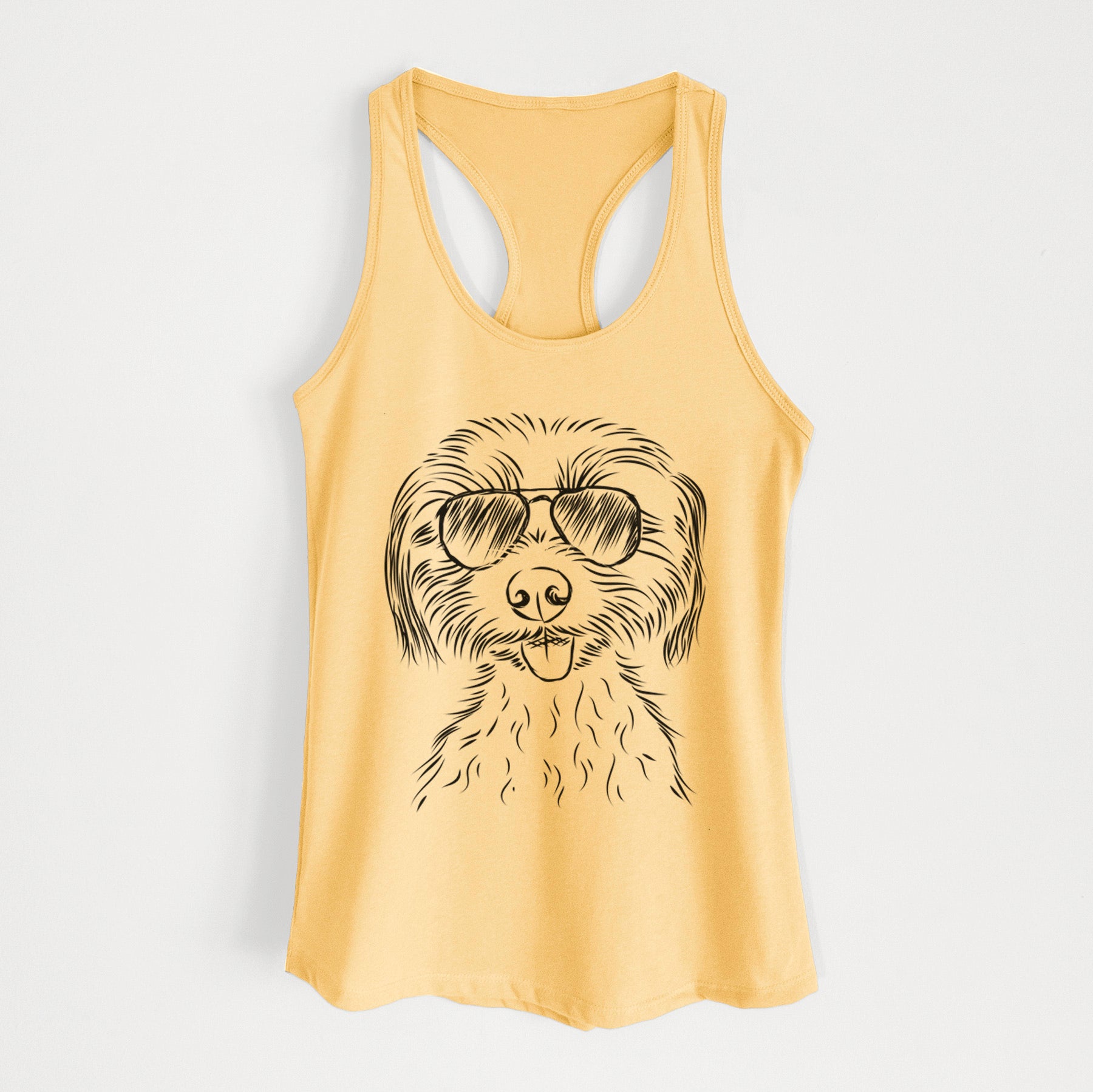 Mater the Yorkshire Terrier - Women's Racerback Tanktop