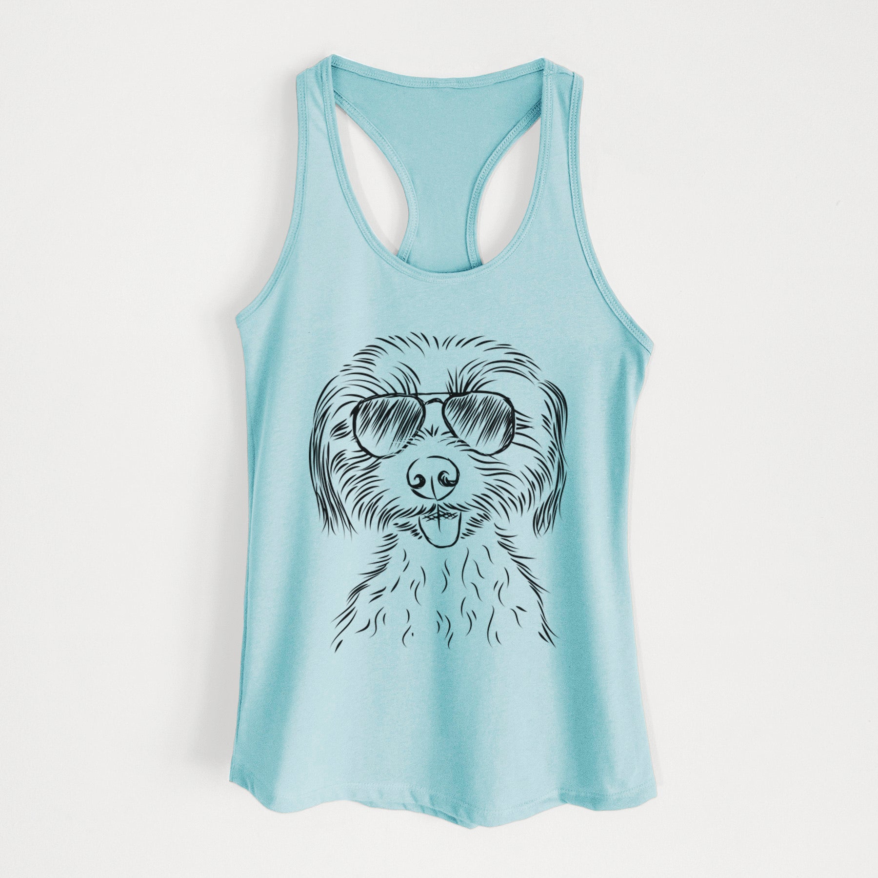 Mater the Yorkshire Terrier - Women's Racerback Tanktop