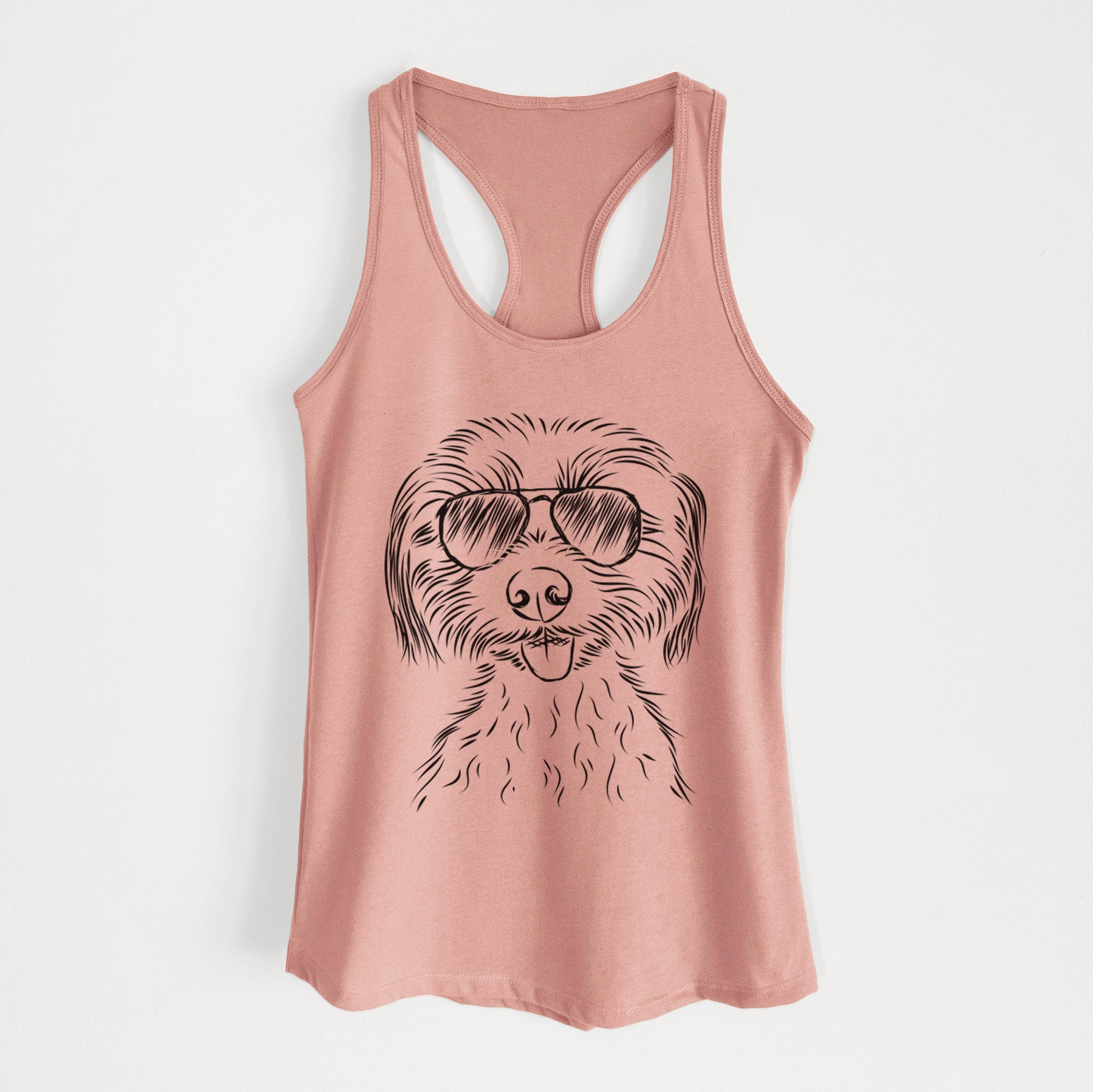 Mater the Yorkshire Terrier - Women's Racerback Tanktop