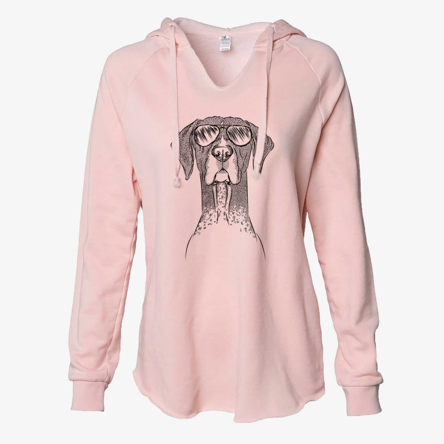 Mattis the German Shorthaired Pointer - Cali Wave Hooded Sweatshirt