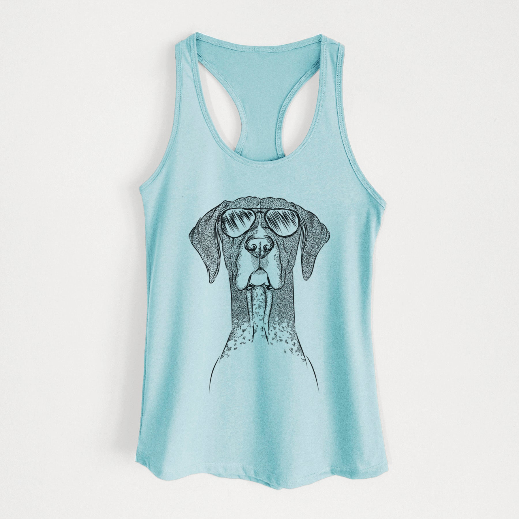 Mattis the German Shorthaired Pointer - Women's Racerback Tanktop