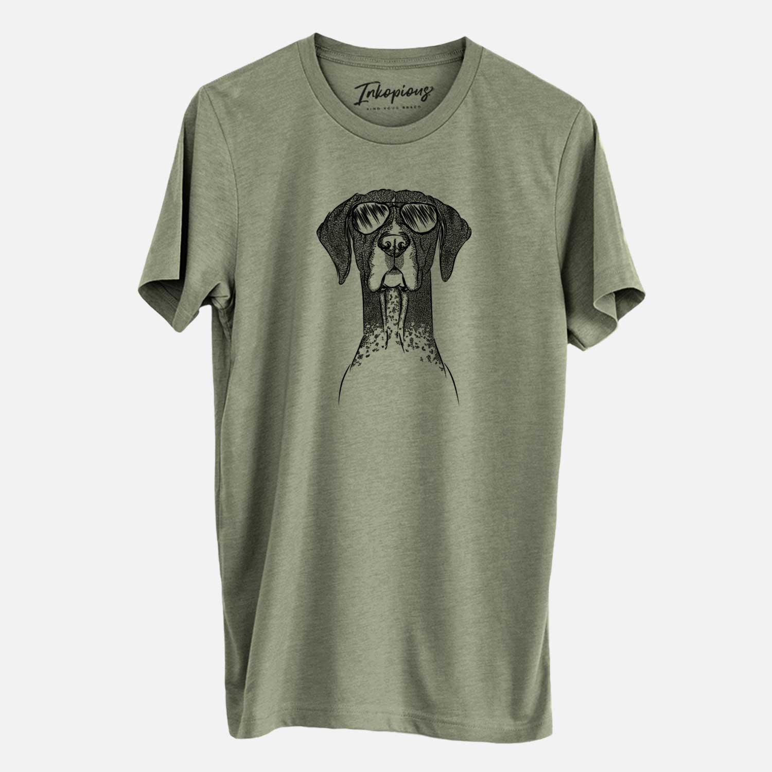 Aviator Mattis the German Shorthaired Pointer - Unisex Crewneck