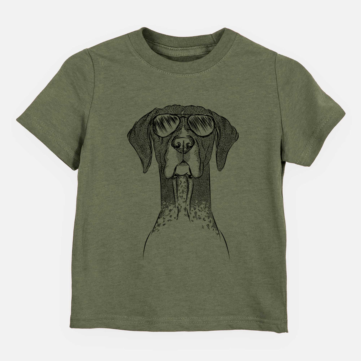 Aviator Mattis the German Shorthaired Pointer - Kids/Youth/Toddler Shirt