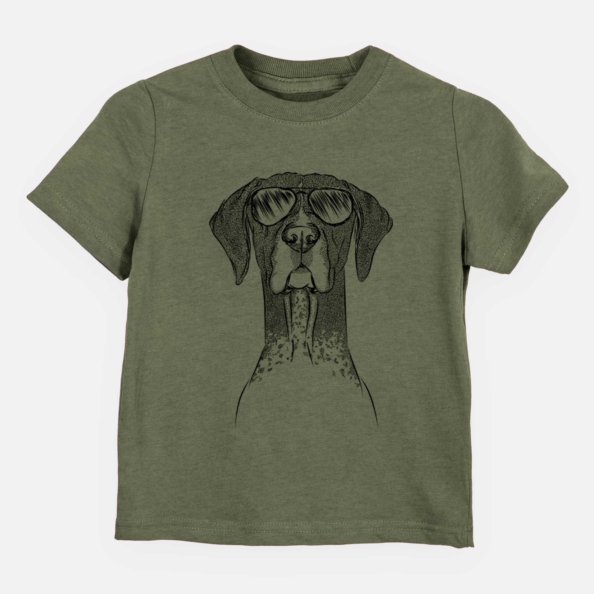 Aviator Mattis the German Shorthaired Pointer - Kids/Youth/Toddler Shirt
