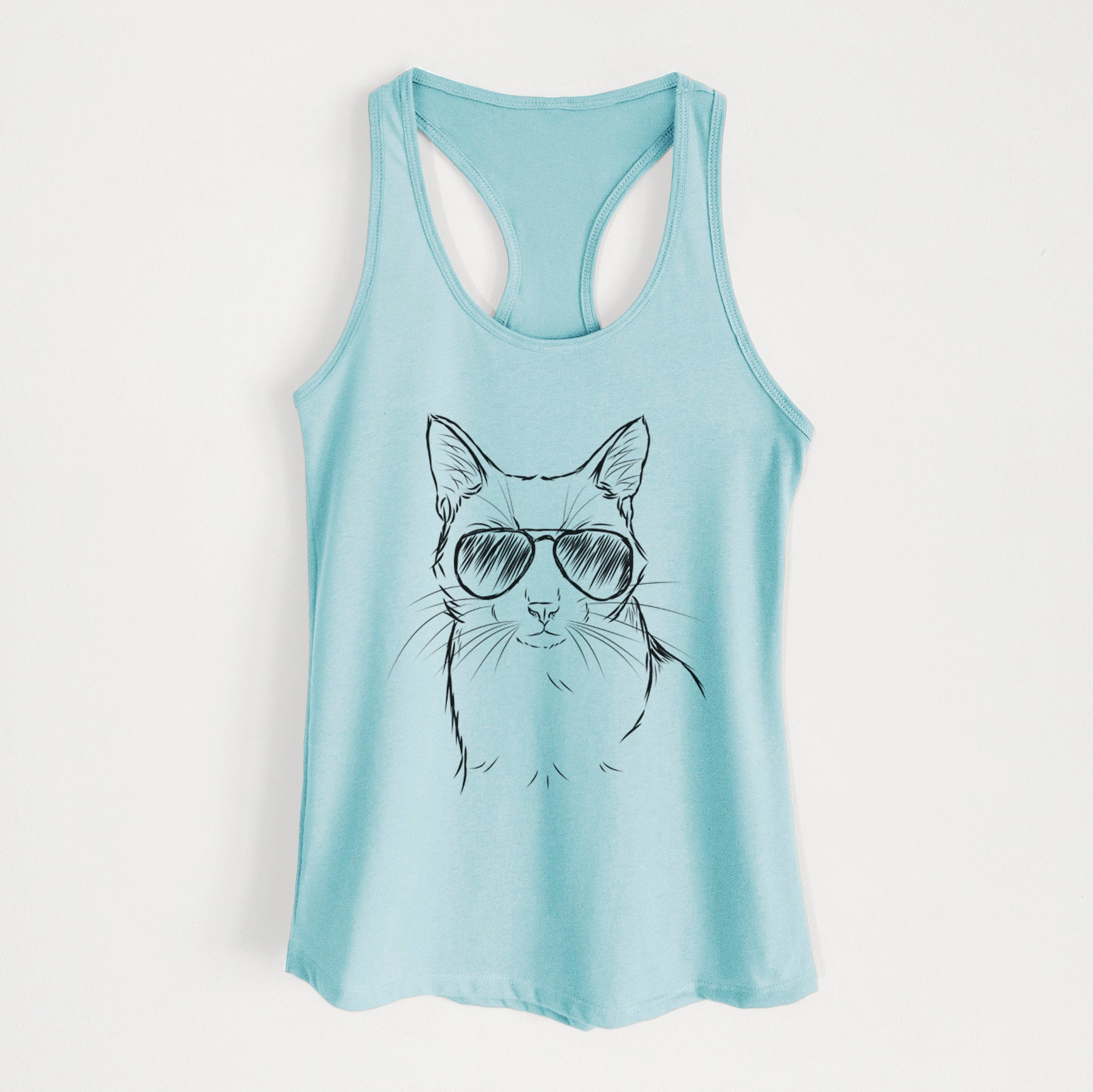 Maverick the Cat - Women's Racerback Tanktop