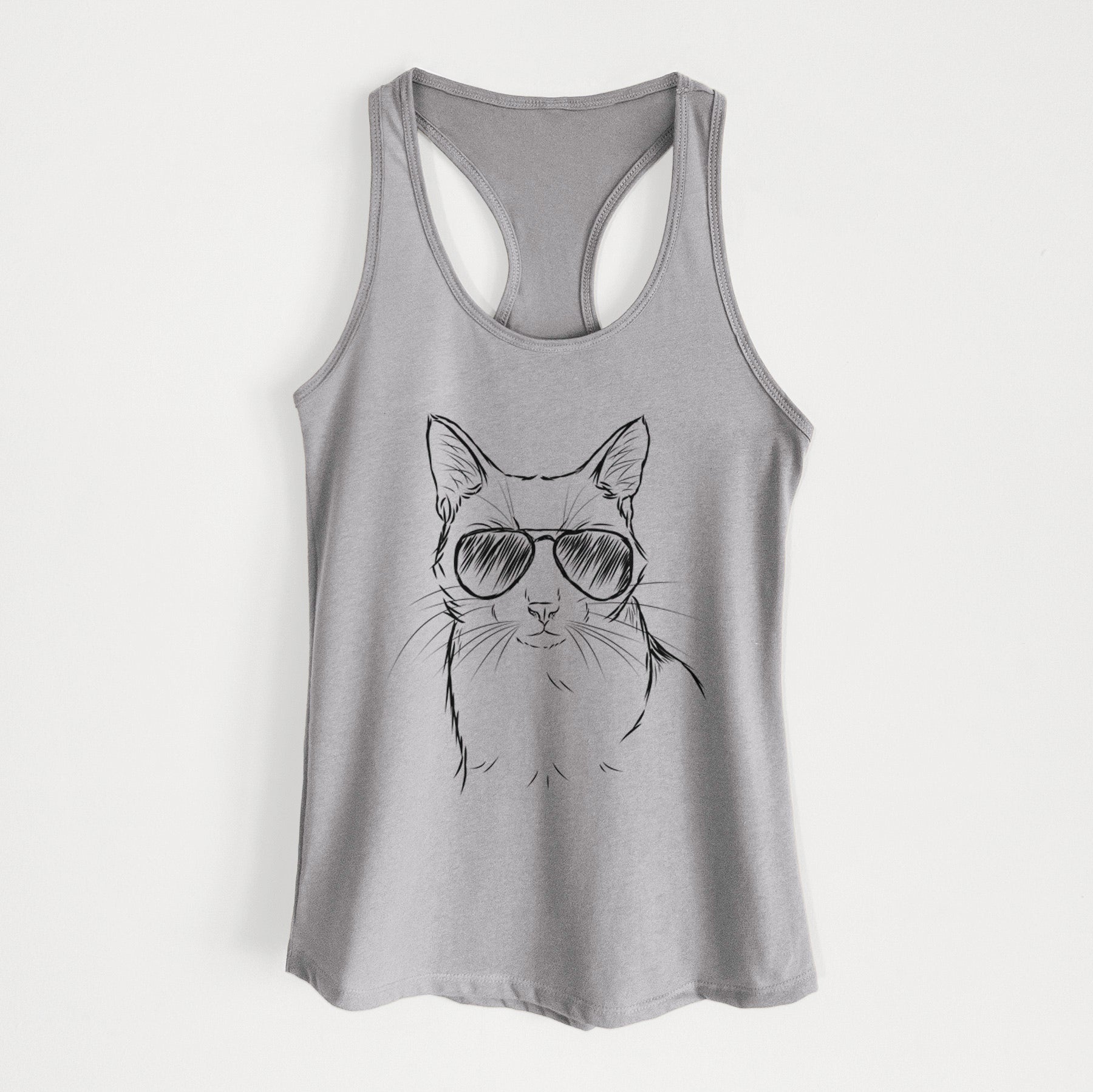 Maverick the Cat - Women's Racerback Tanktop