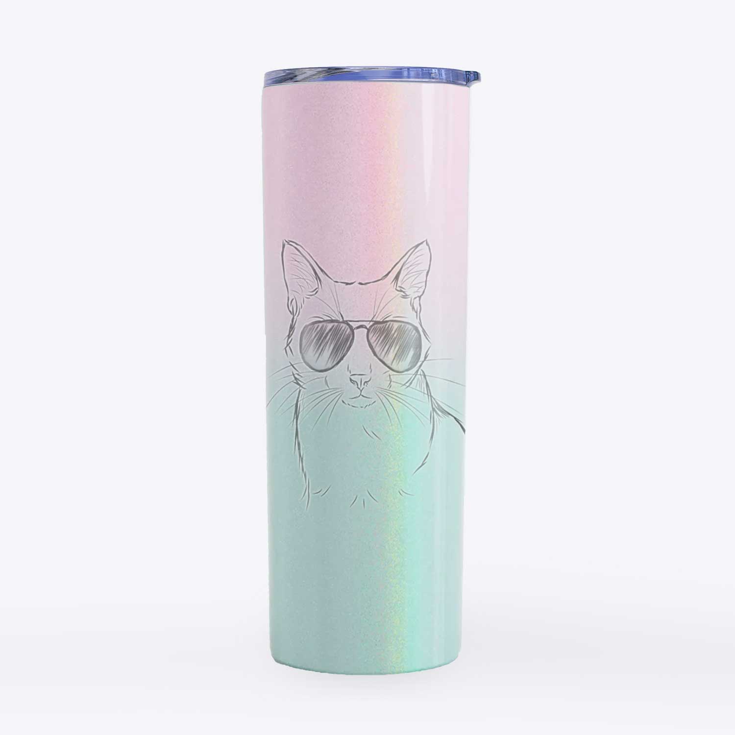 Maverick the Cat - 20oz Skinny Tumbler