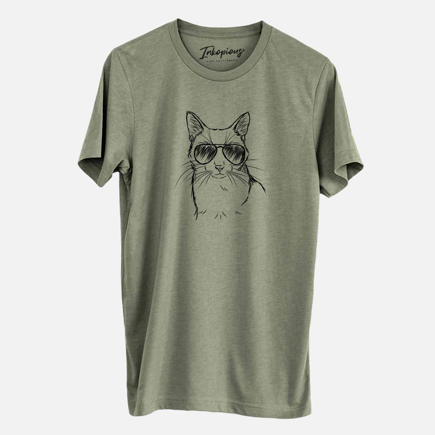 Aviator Maverick the Cat - Unisex Crewneck
