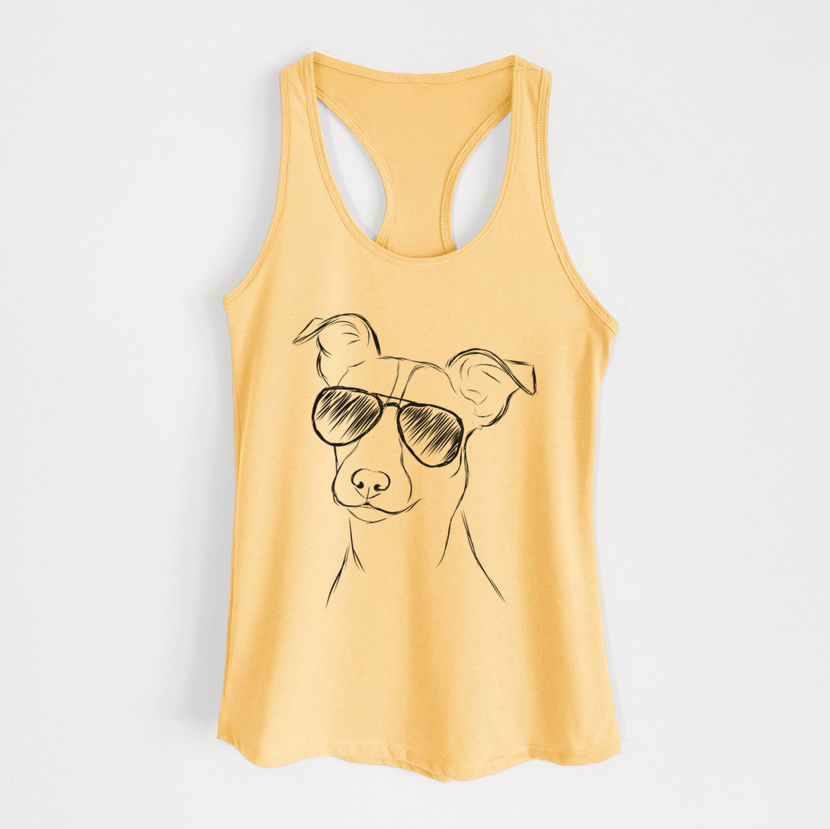 Max the Jack Russell Terrier - Women's Racerback Tanktop