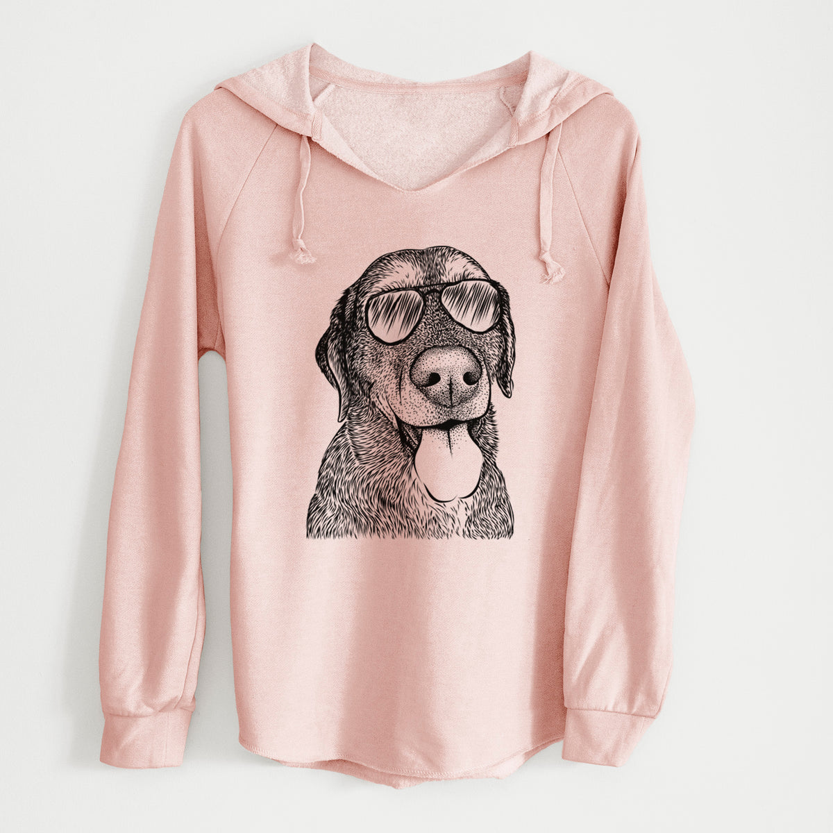 Aviator Max the Labrador Retriever - Cali Wave Hooded Sweatshirt