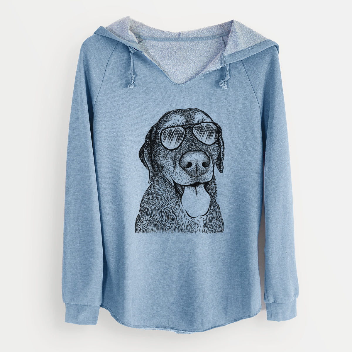 Aviator Max the Labrador Retriever - Cali Wave Hooded Sweatshirt