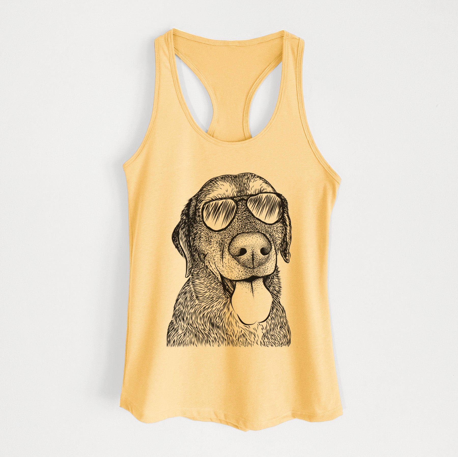 Max the Labrador Retriever - Women's Racerback Tanktop