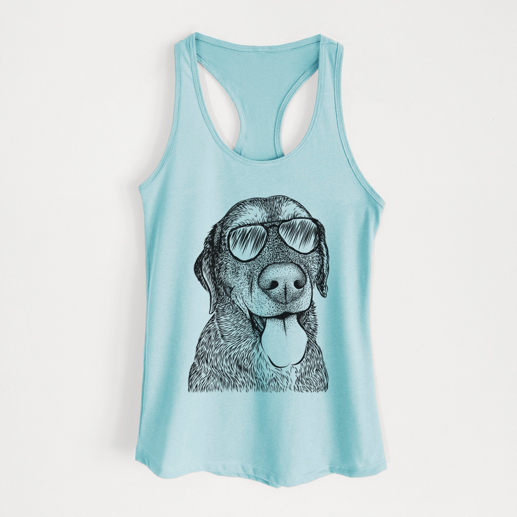 Max the Labrador Retriever - Women's Racerback Tanktop