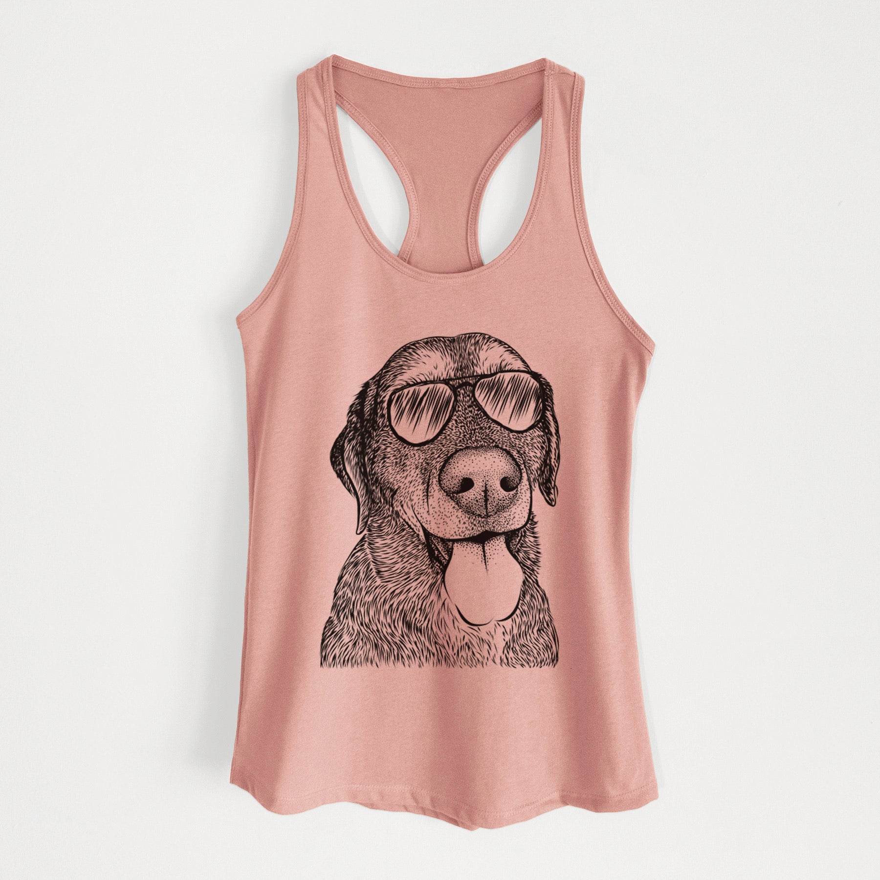 Max the Labrador Retriever - Women's Racerback Tanktop