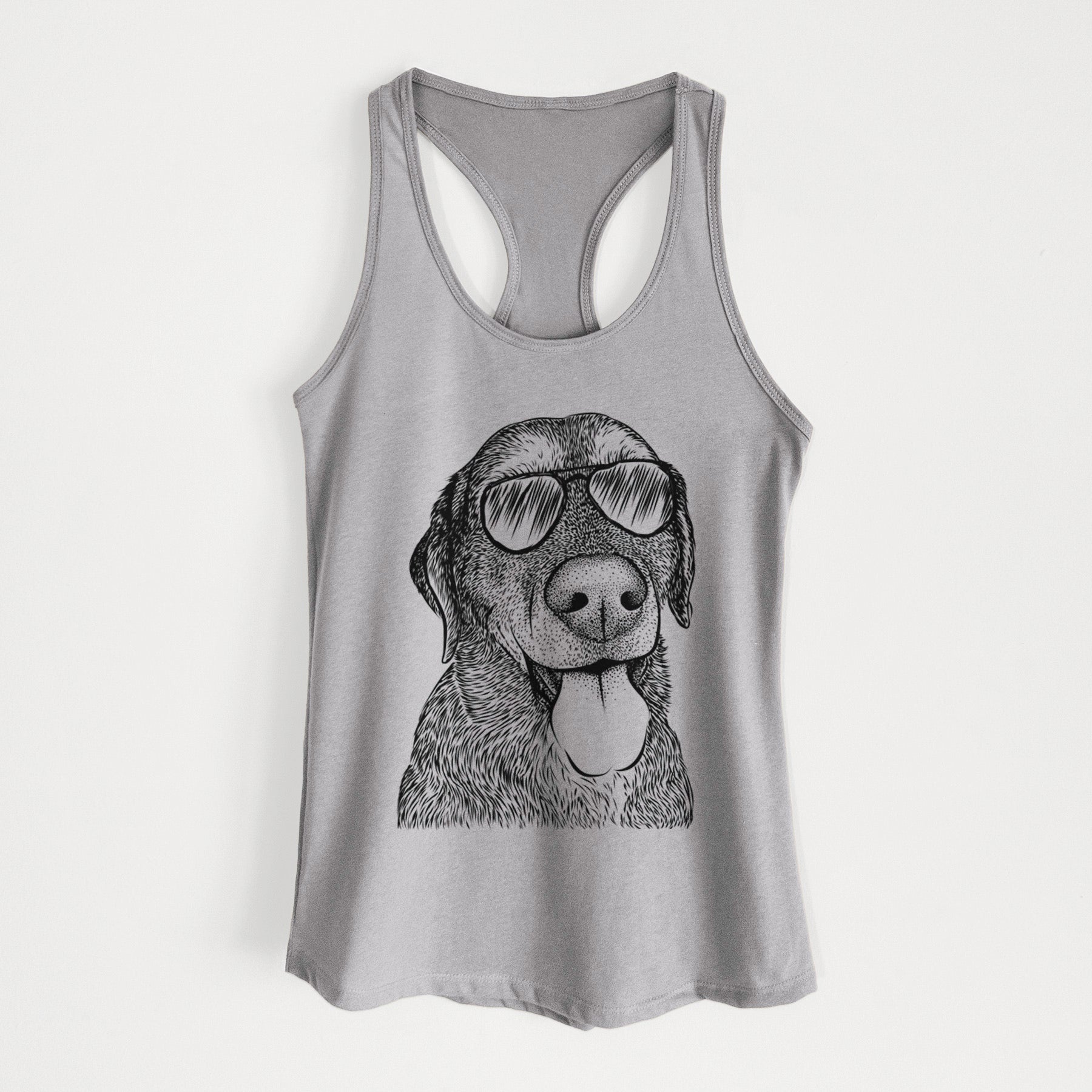 Max the Labrador Retriever - Women's Racerback Tanktop