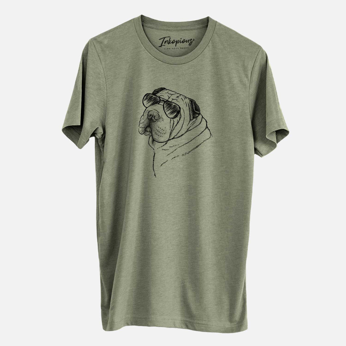Aviator Maximus the Shar Pei - Unisex Crewneck