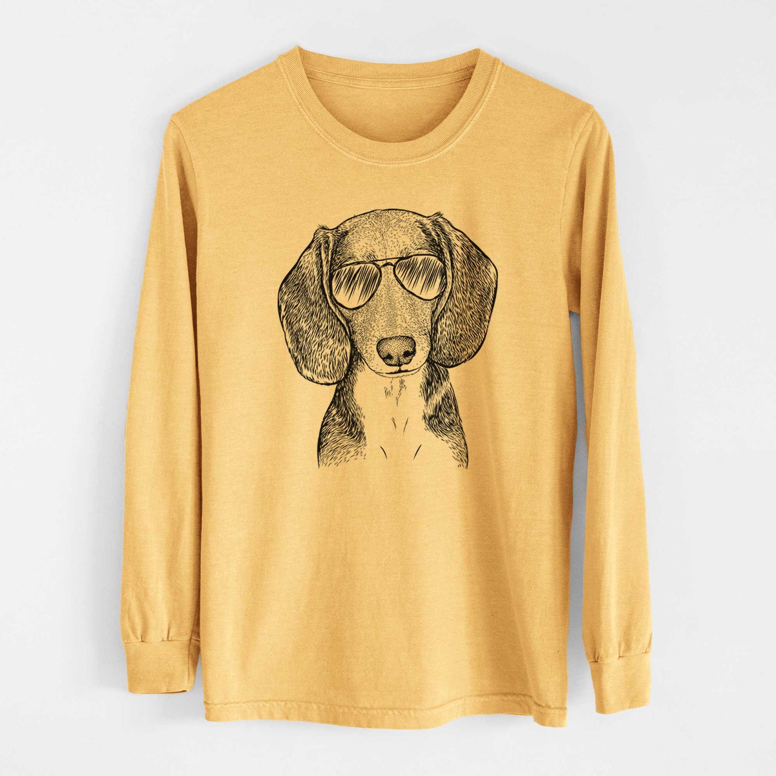 Aviators Mayor Andy the Beagle - Heavyweight 100% Cotton Long Sleeve