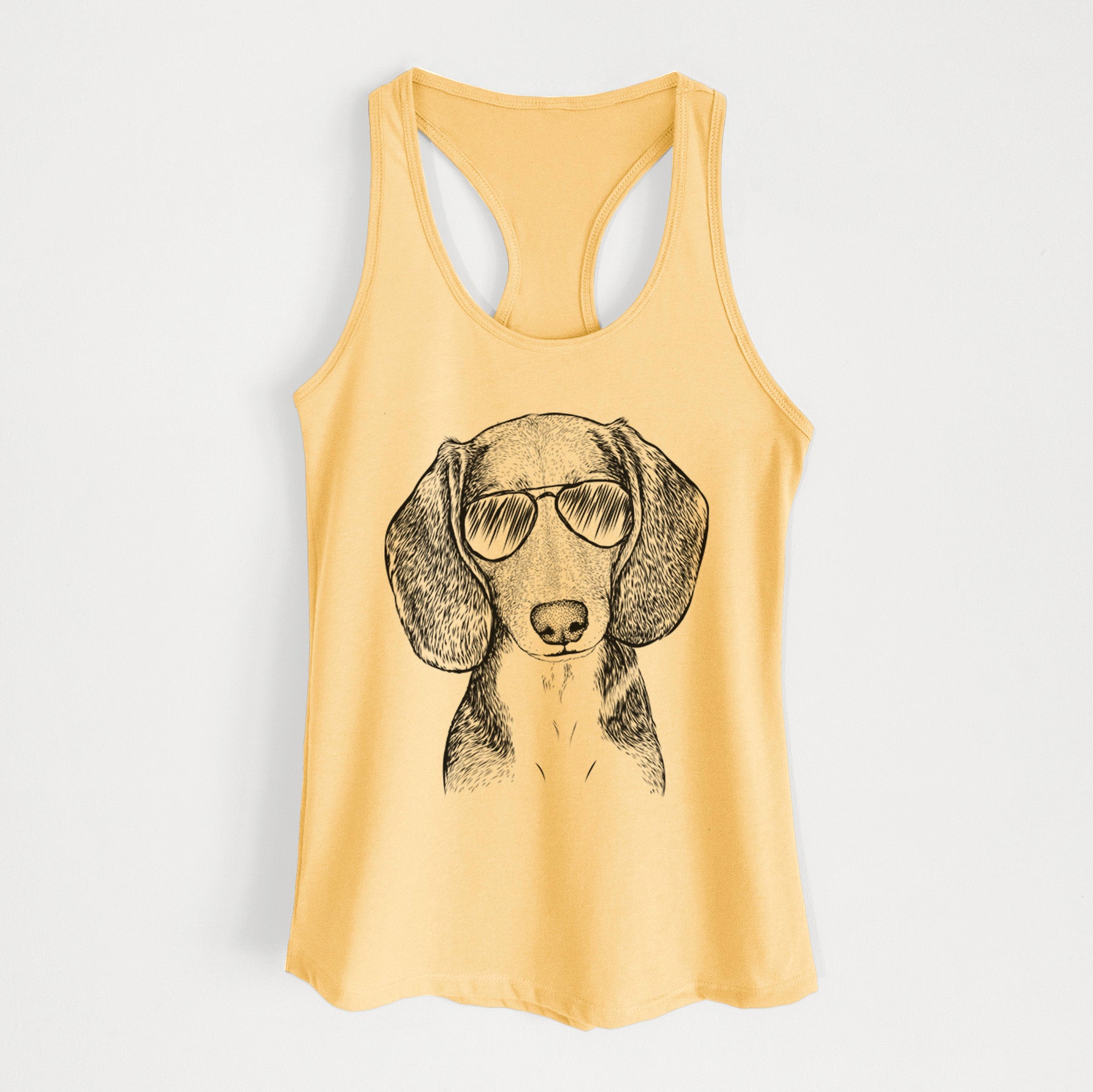 Mayor Andy the Beagle - Women's Racerback Tanktop