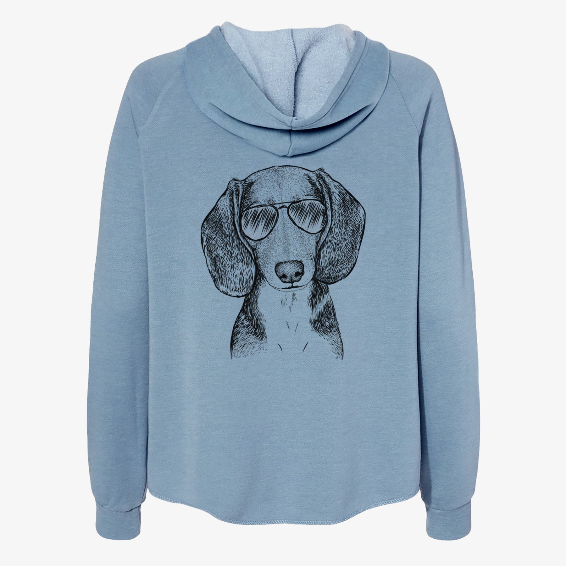 Mayor Andy the Beagle - Women's Cali Wave Zip-Up Sweatshirt