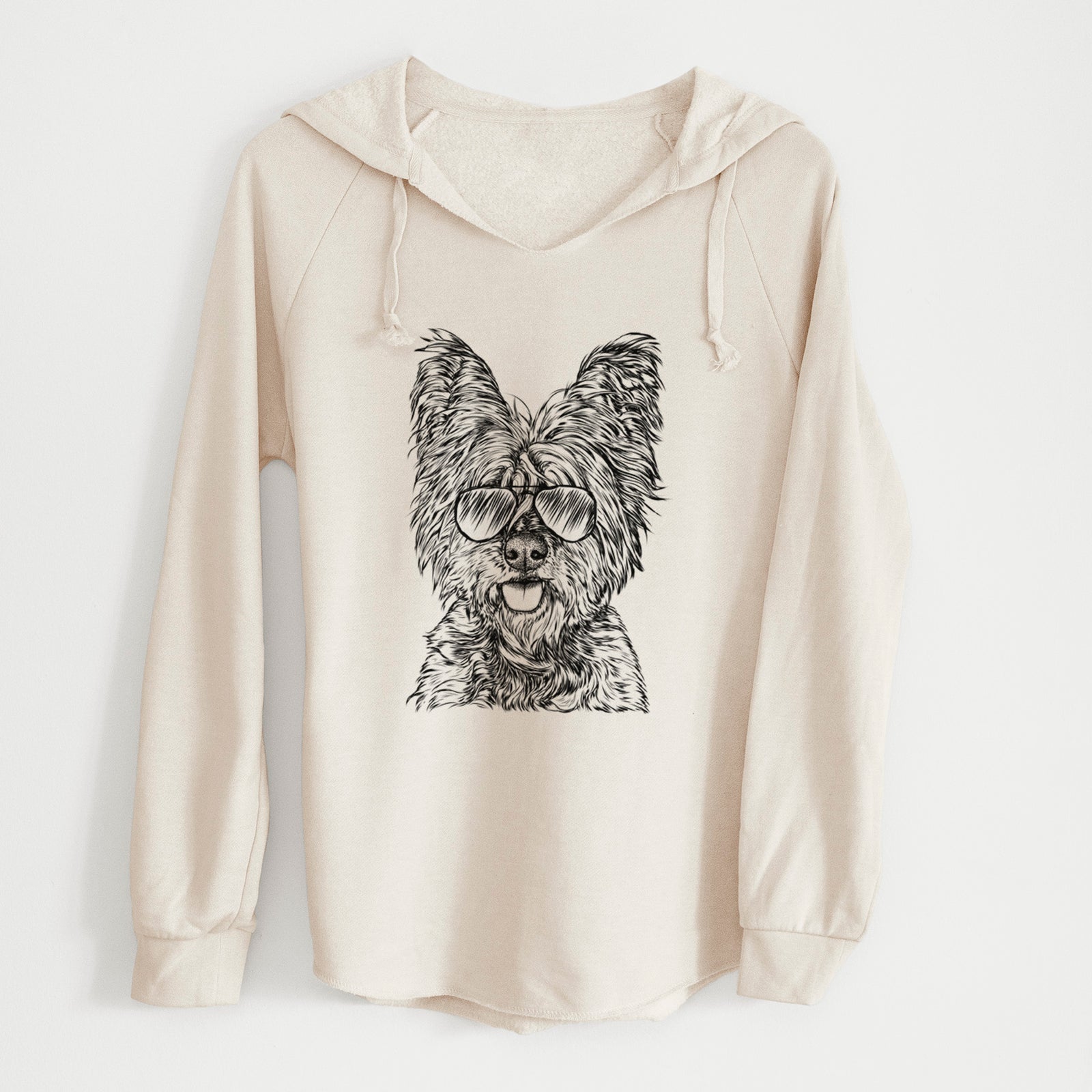 Aviator McDuff the Cairn Terrier - Cali Wave Hooded Sweatshirt