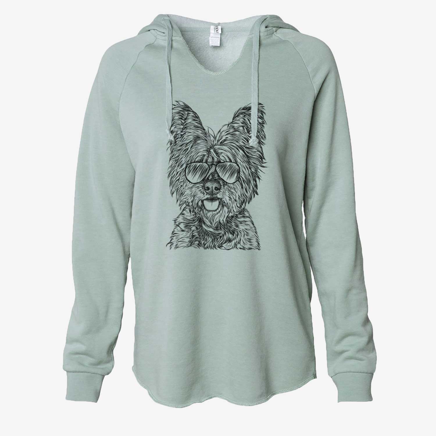 McDuff the Cairn Terrier - Cali Wave Hooded Sweatshirt