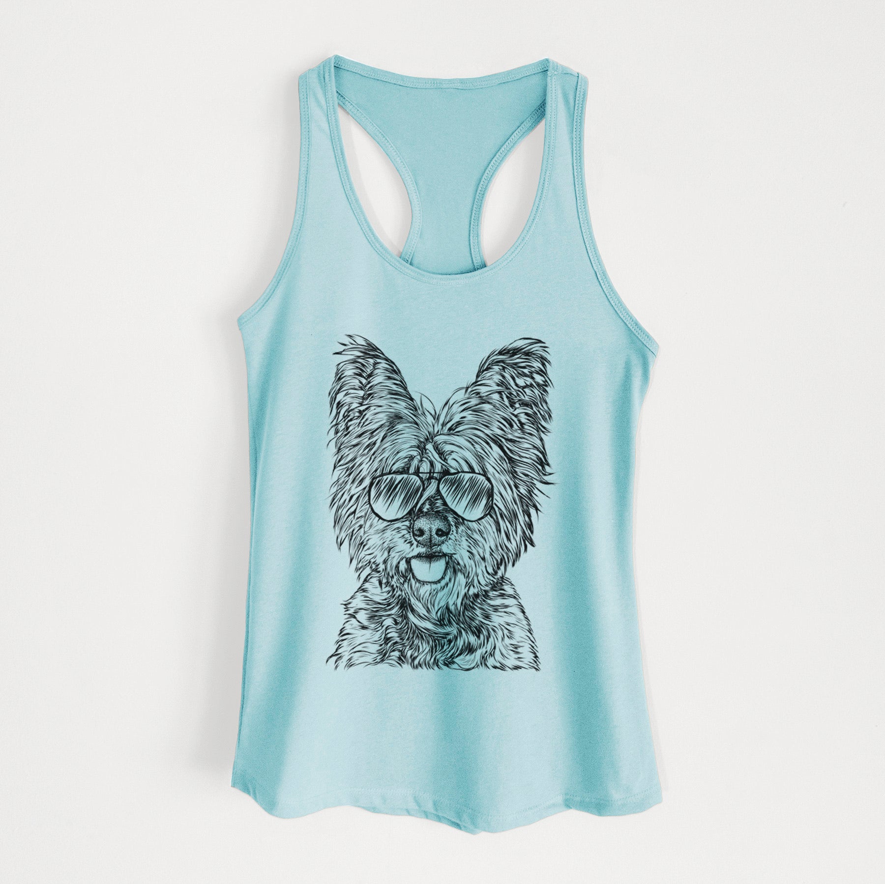 McDuff the Cairn Terrier - Women's Racerback Tanktop