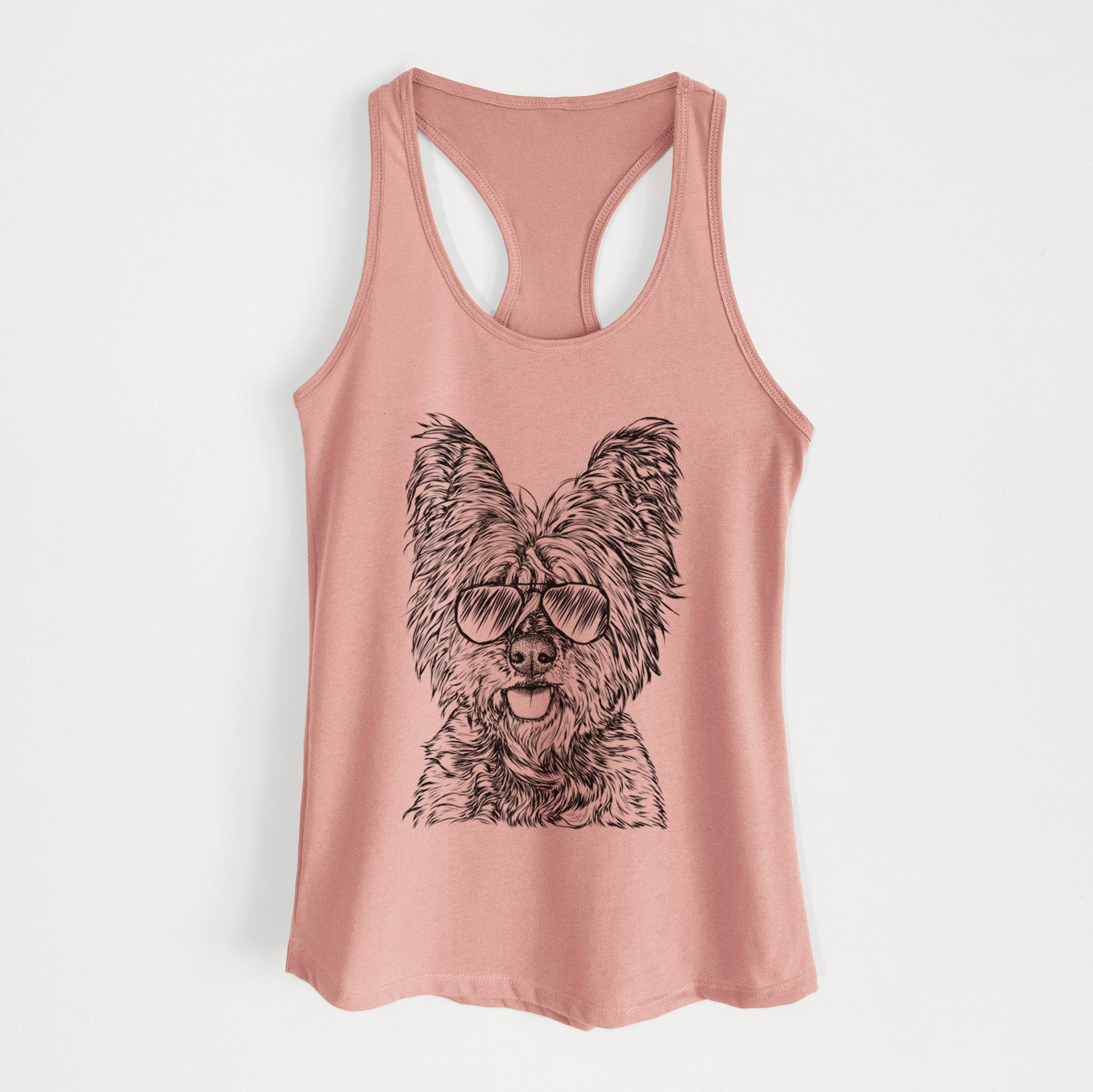 McDuff the Cairn Terrier - Women's Racerback Tanktop