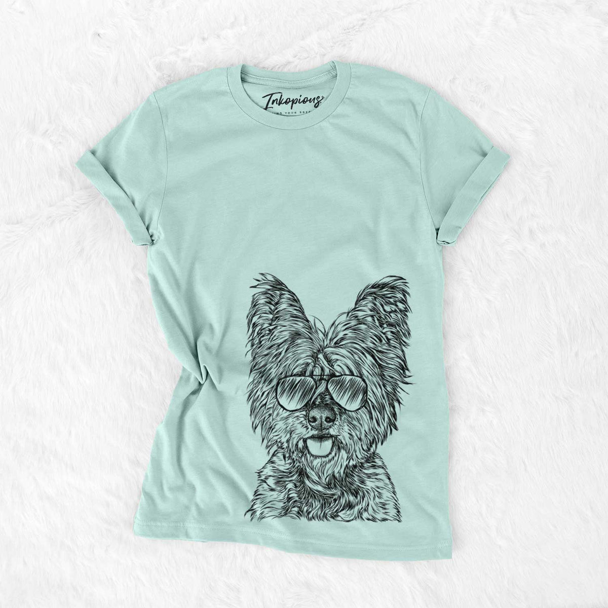 Aviator McDuff the Cairn Terrier - Unisex Crewneck