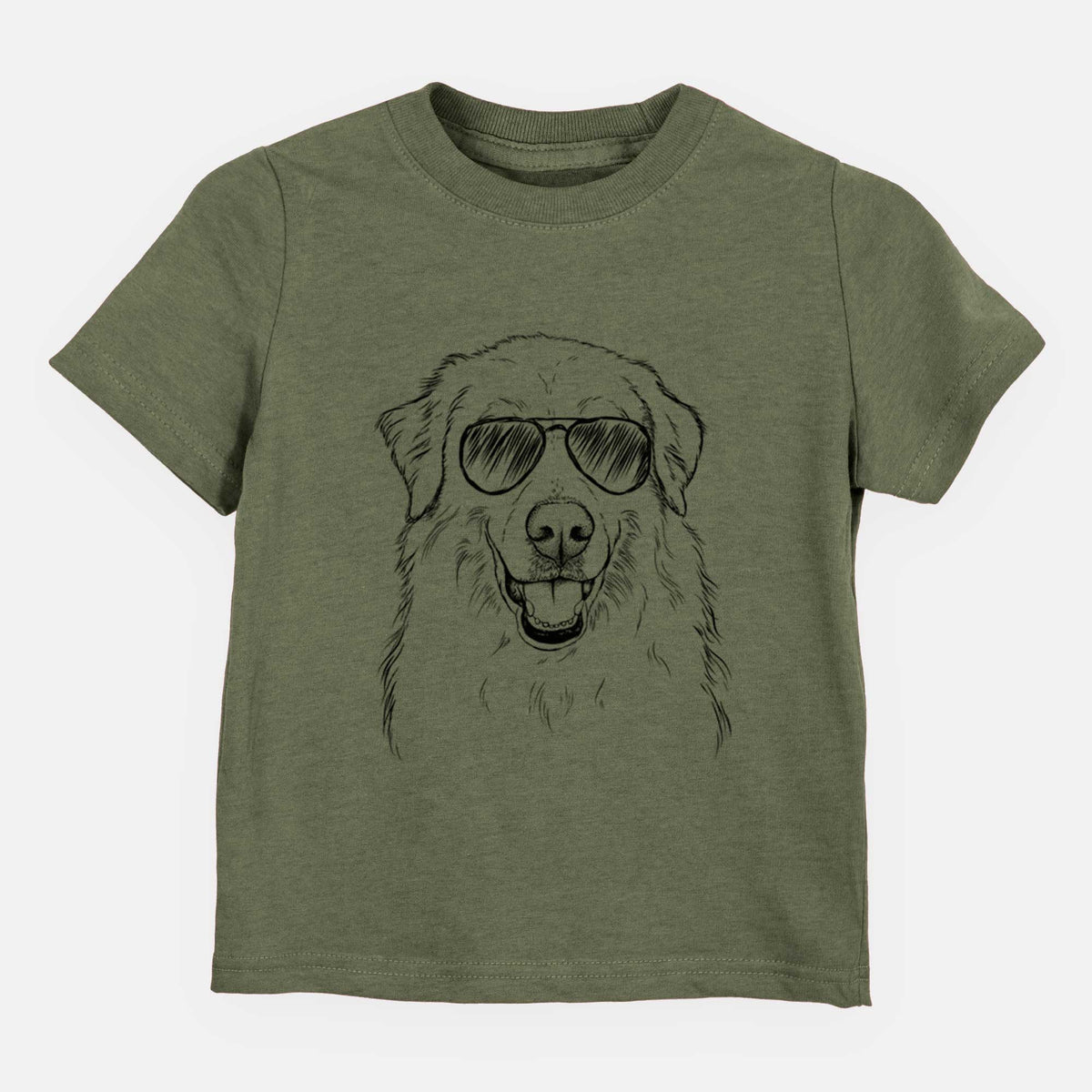 Aviator Meg the Great Pyrenees - Kids/Youth/Toddler Shirt