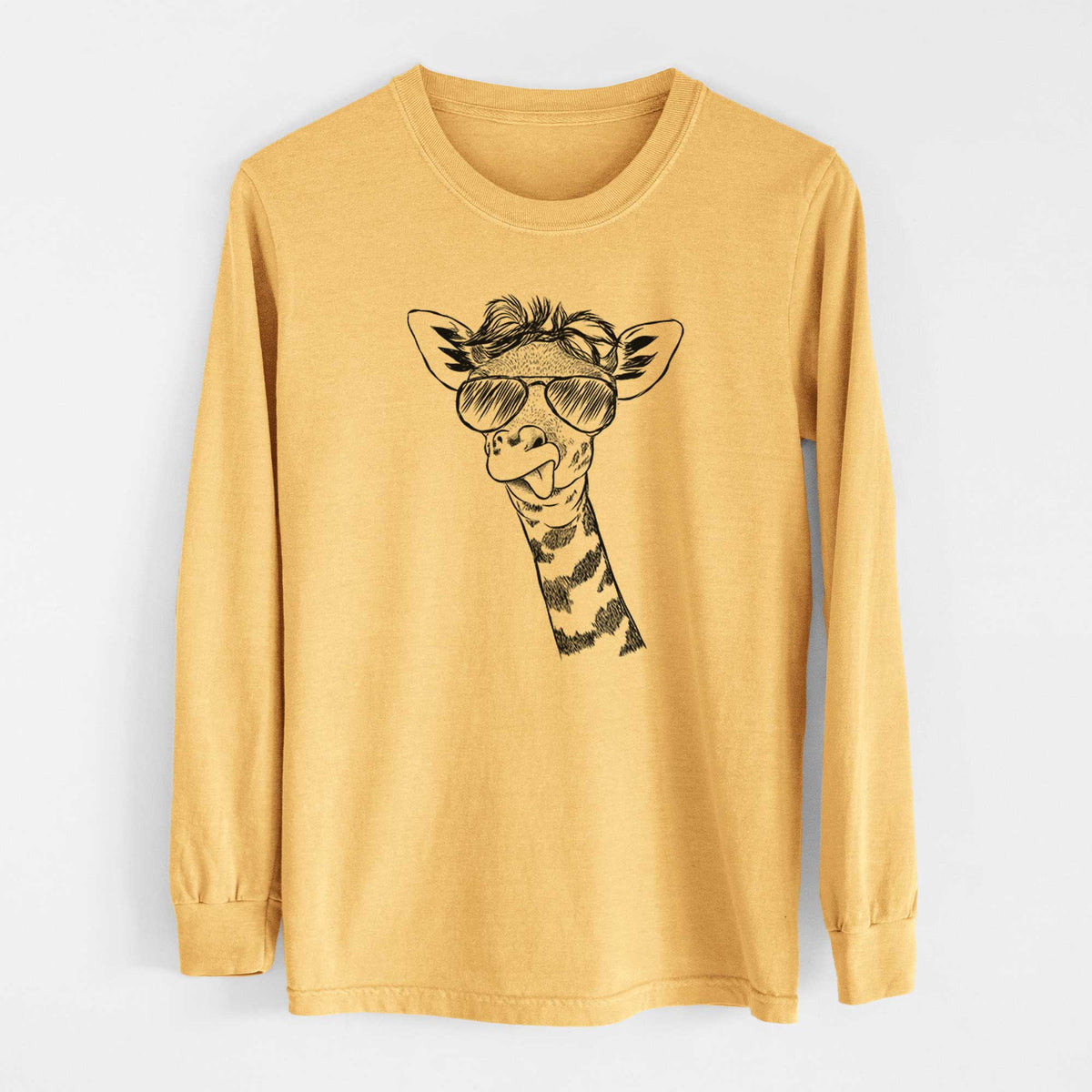 Aviators Mel the Baby Giraffe - Heavyweight 100% Cotton Long Sleeve