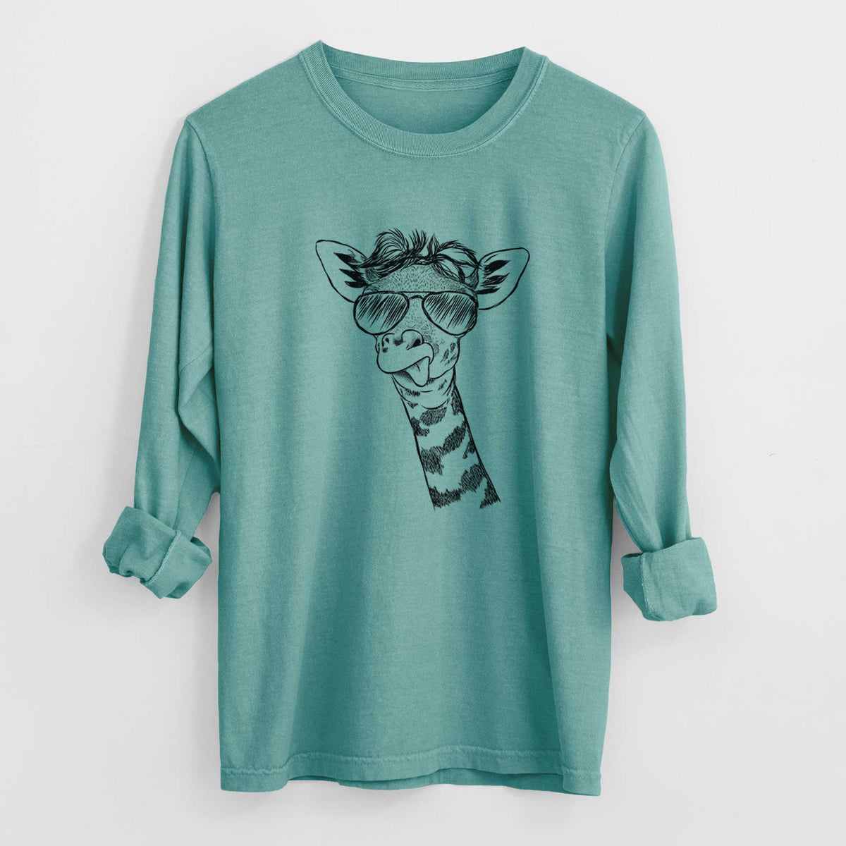 Aviators Mel the Baby Giraffe - Heavyweight 100% Cotton Long Sleeve
