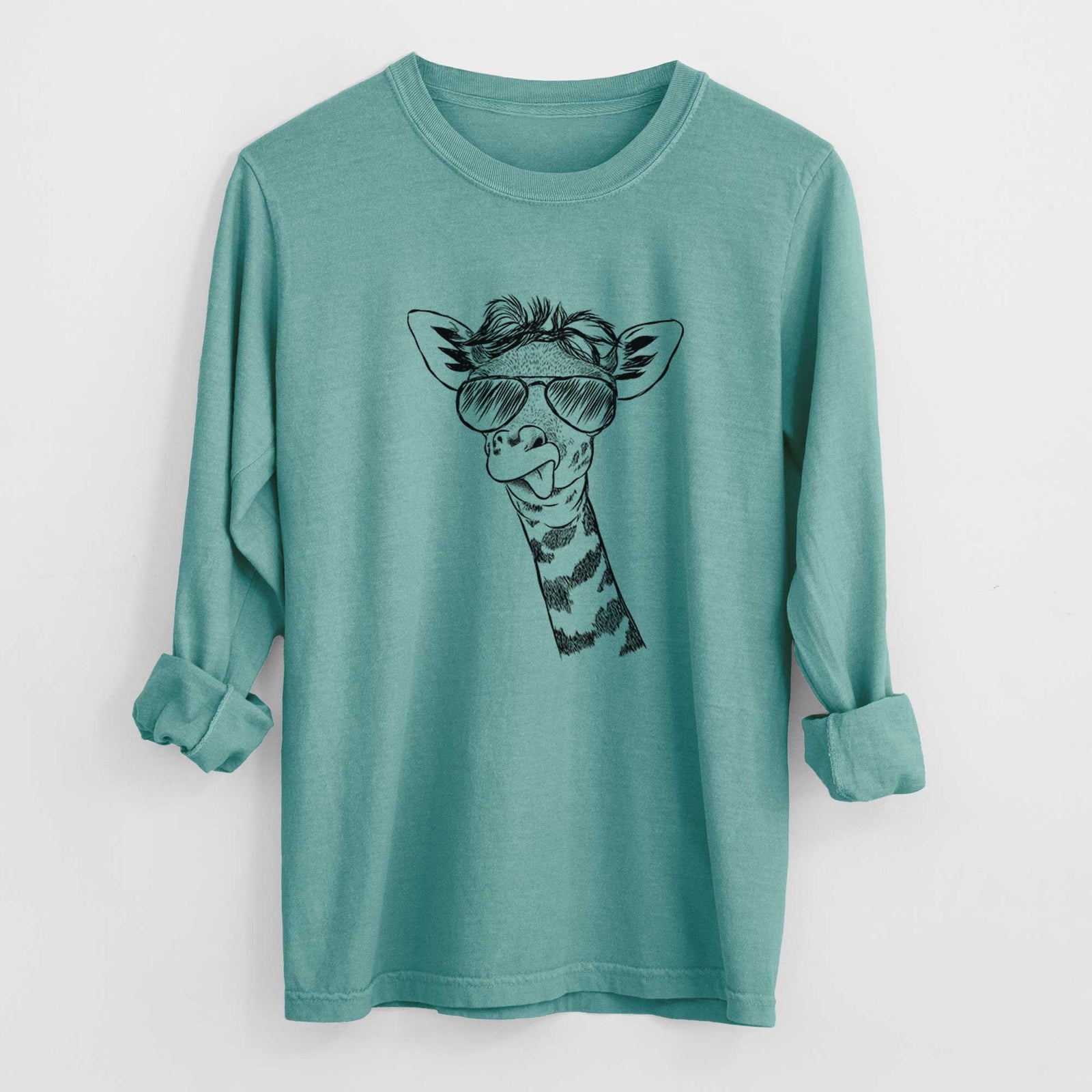 Aviators Mel the Baby Giraffe - Heavyweight 100% Cotton Long Sleeve
