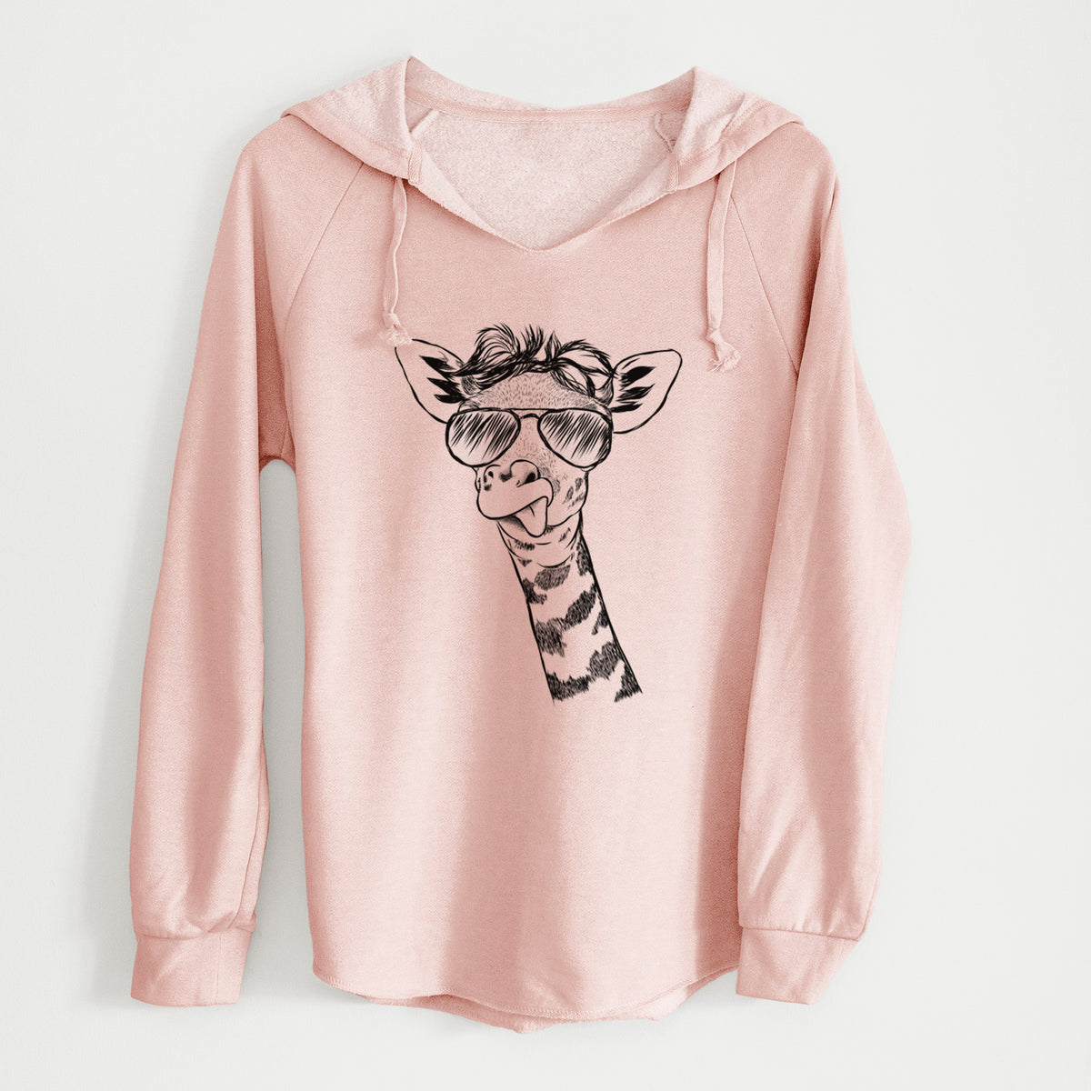 Aviator Mel the Baby Giraffe - Cali Wave Hooded Sweatshirt