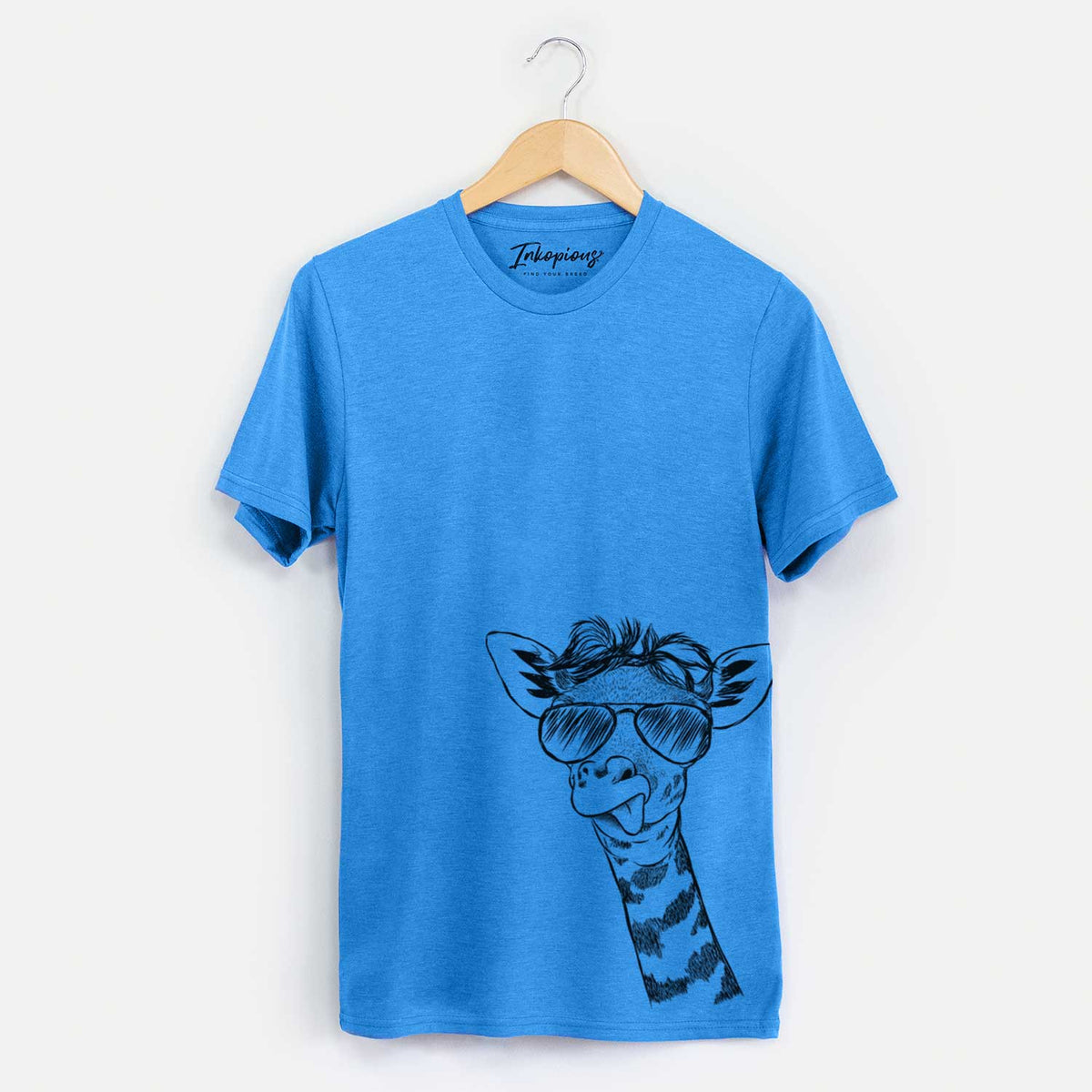 Aviator Mel the Baby Giraffe - Unisex Crewneck