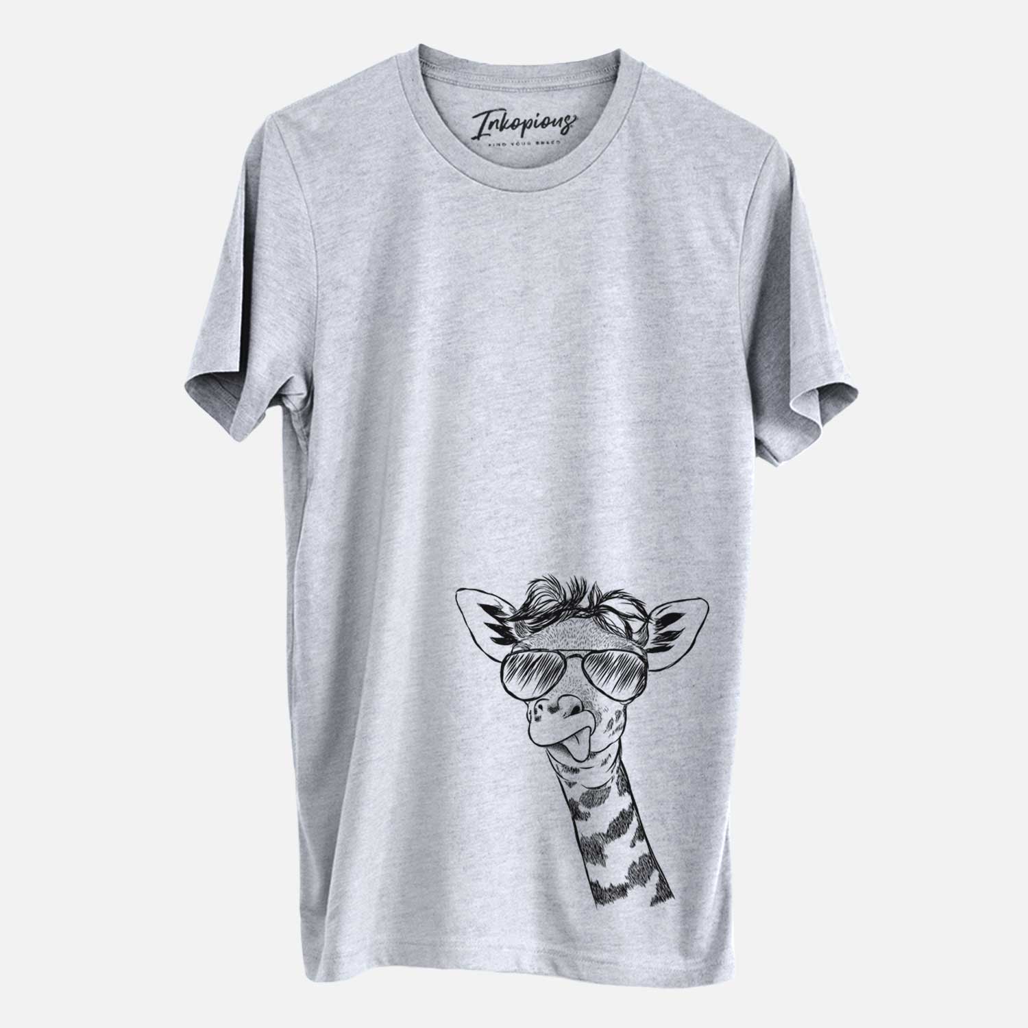 Aviator Mel the Baby Giraffe - Unisex Crewneck