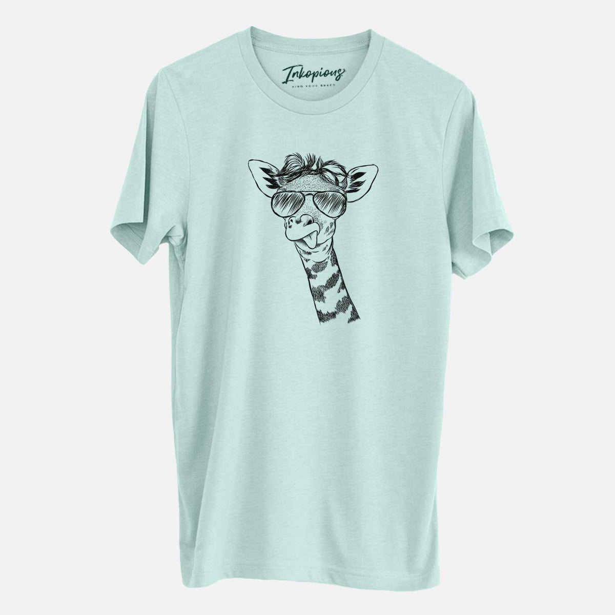 Aviator Mel the Baby Giraffe - Unisex Crewneck