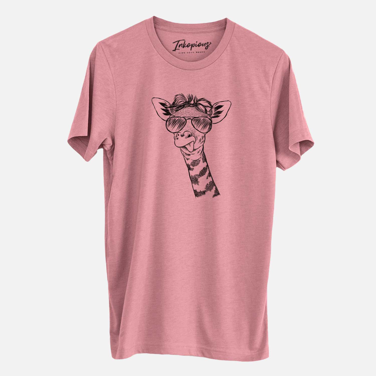 Aviator Mel the Baby Giraffe - Unisex Crewneck