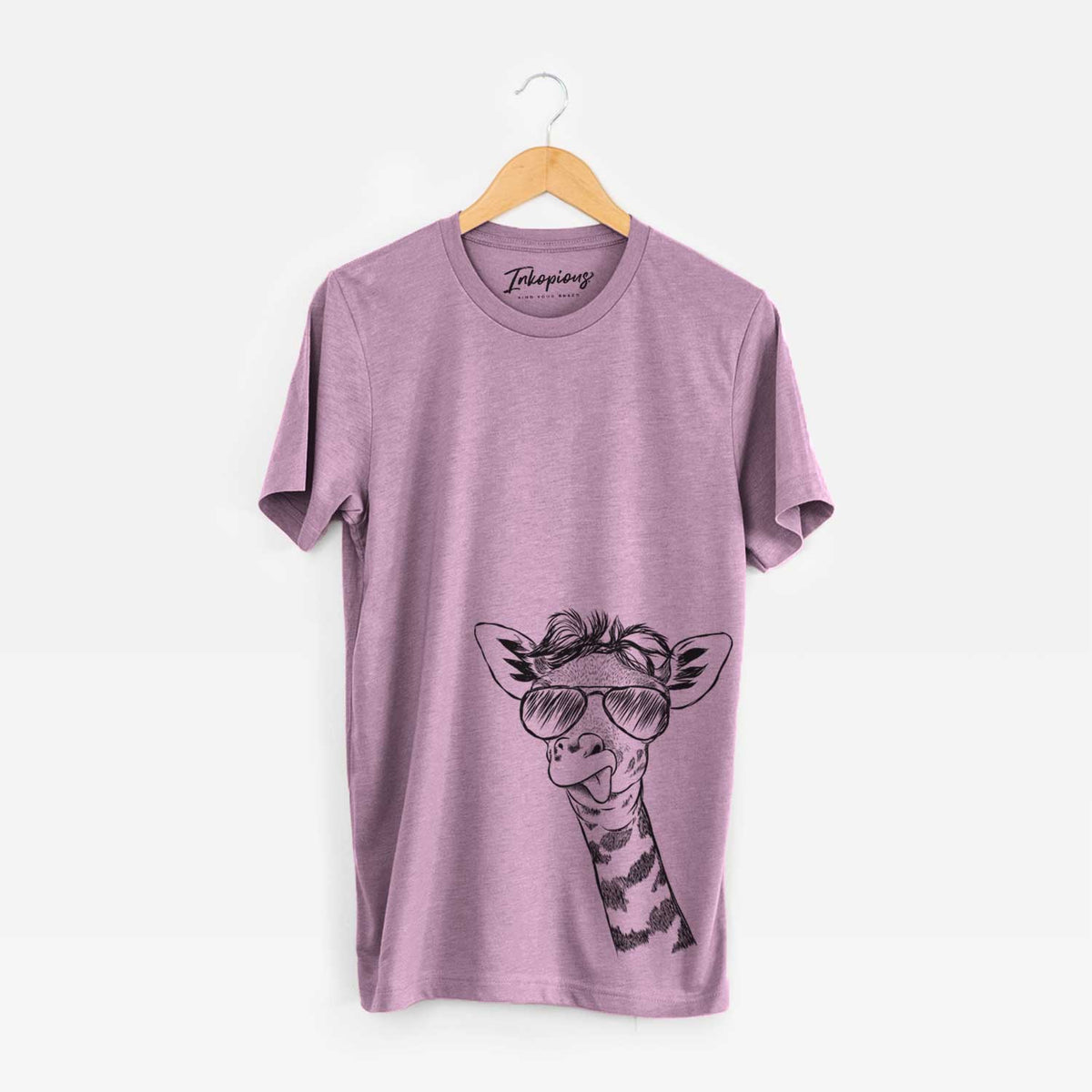 Aviator Mel the Baby Giraffe - Unisex Crewneck