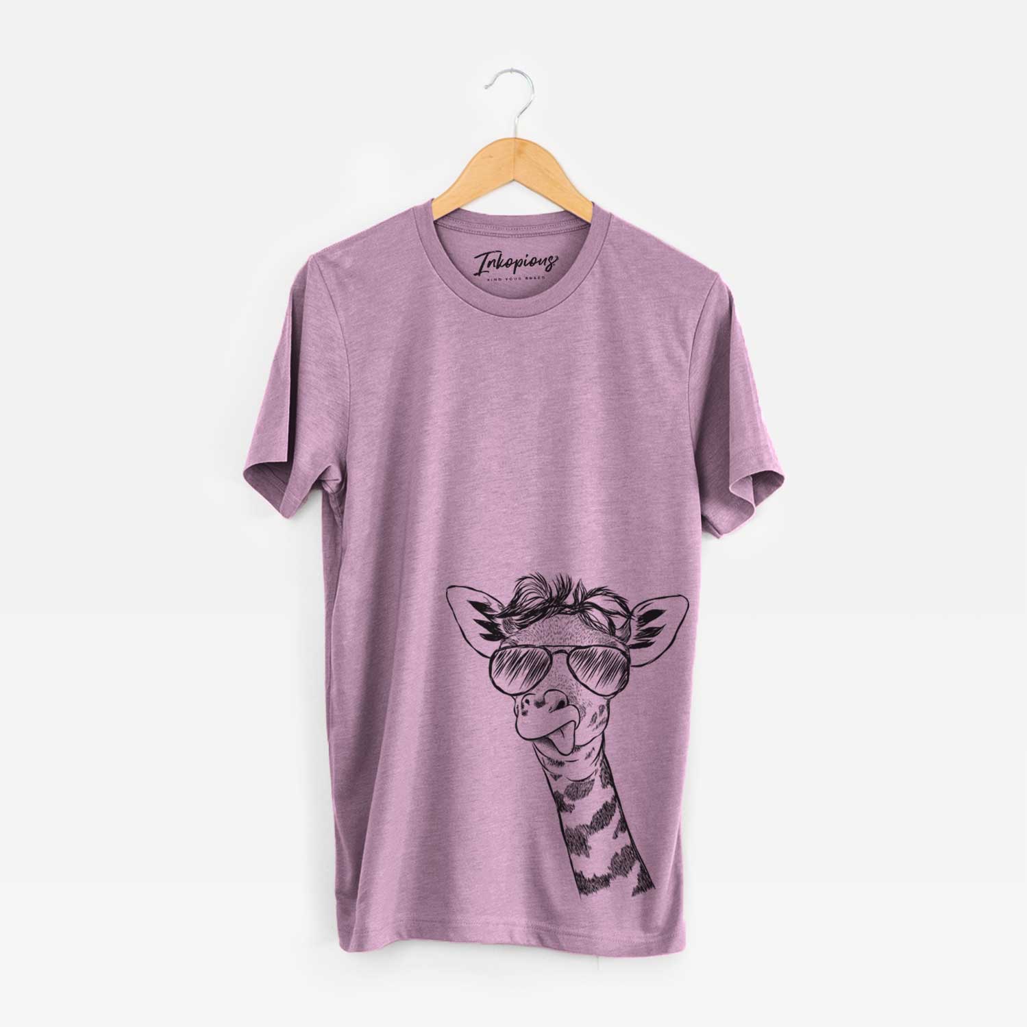 Aviator Mel the Baby Giraffe - Unisex Crewneck