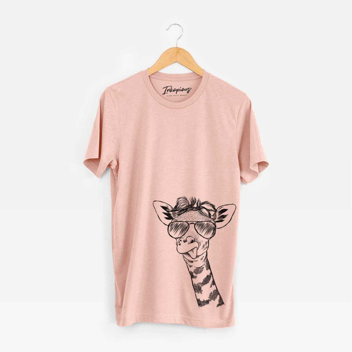 Aviator Mel the Baby Giraffe - Unisex Crewneck