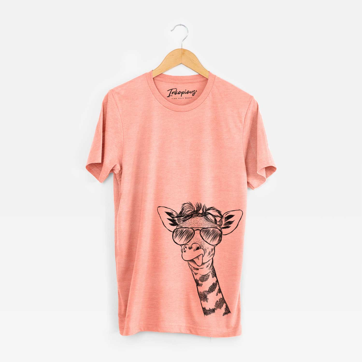 Aviator Mel the Baby Giraffe - Unisex Crewneck