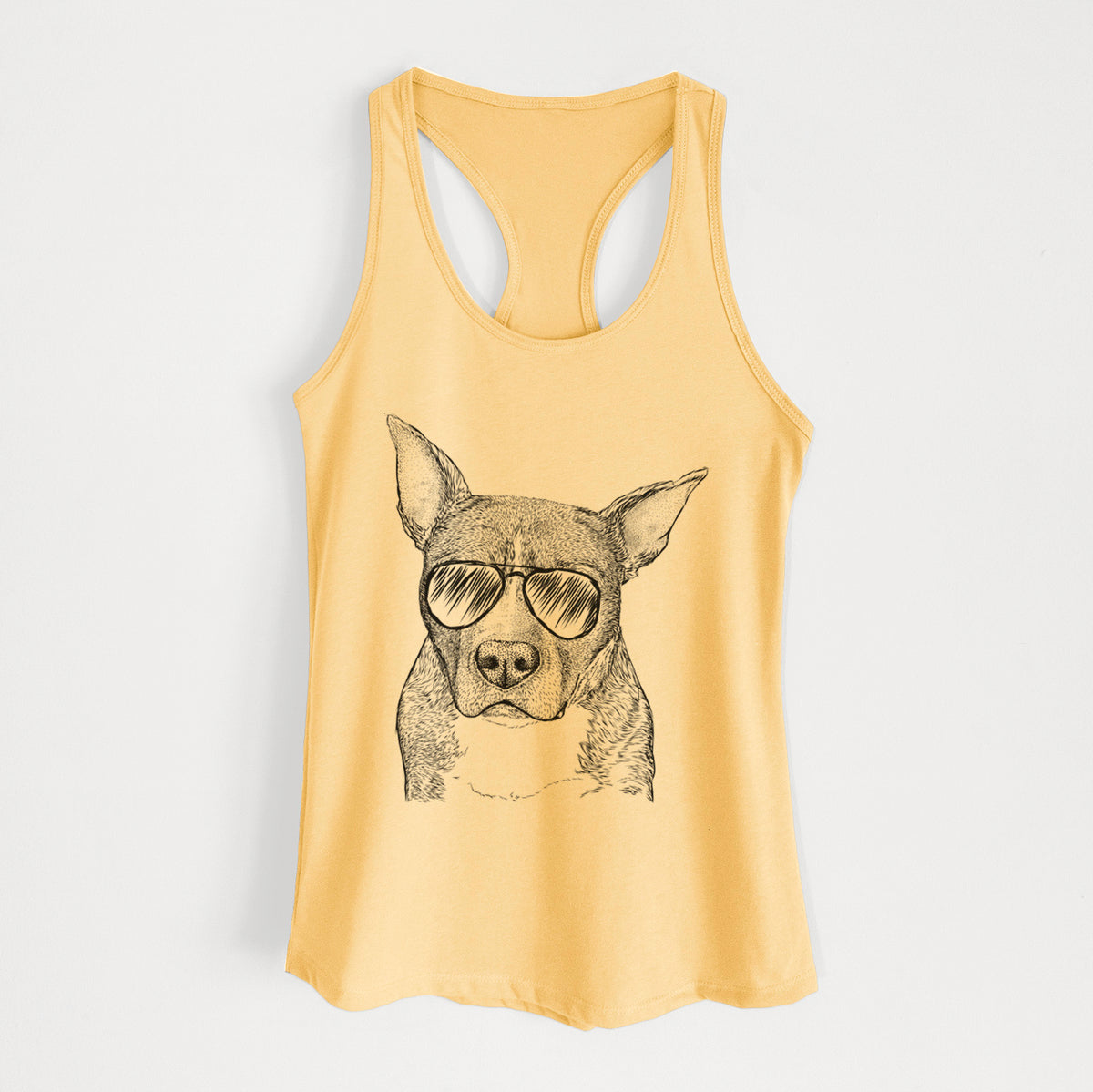 Mercy the Pitbull - Women's Racerback Tanktop