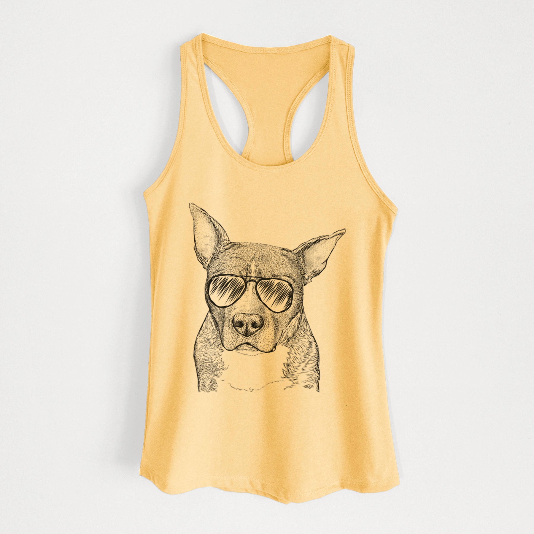 Mercy the Pitbull - Women's Racerback Tanktop