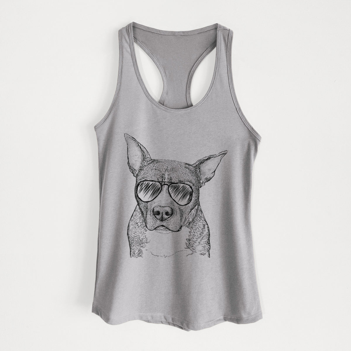 Mercy the Pitbull - Women's Racerback Tanktop