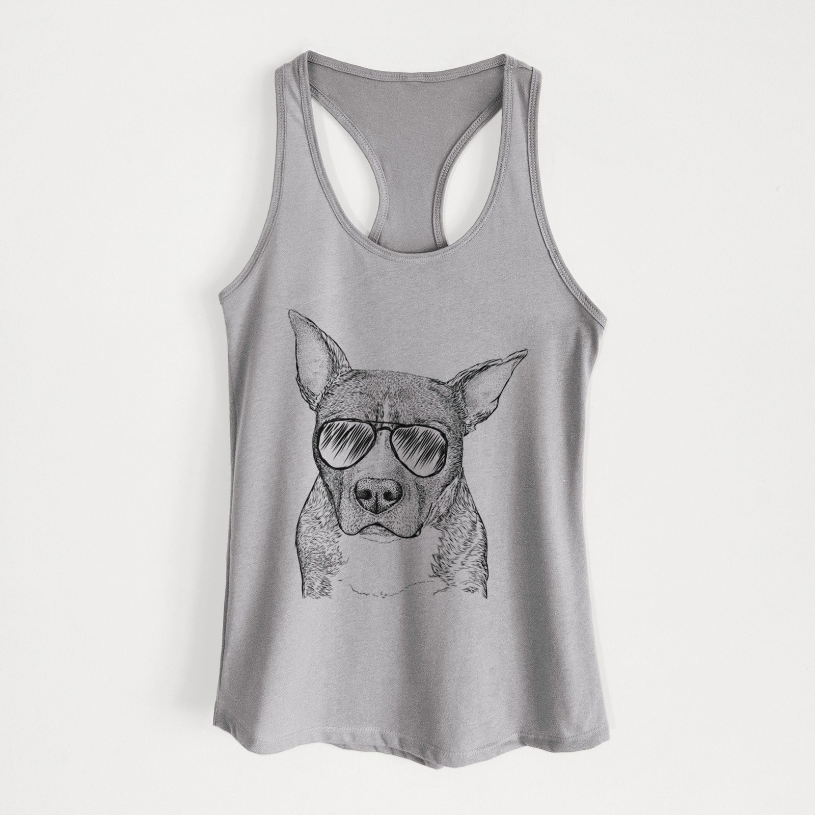 Mercy the Pitbull - Women's Racerback Tanktop