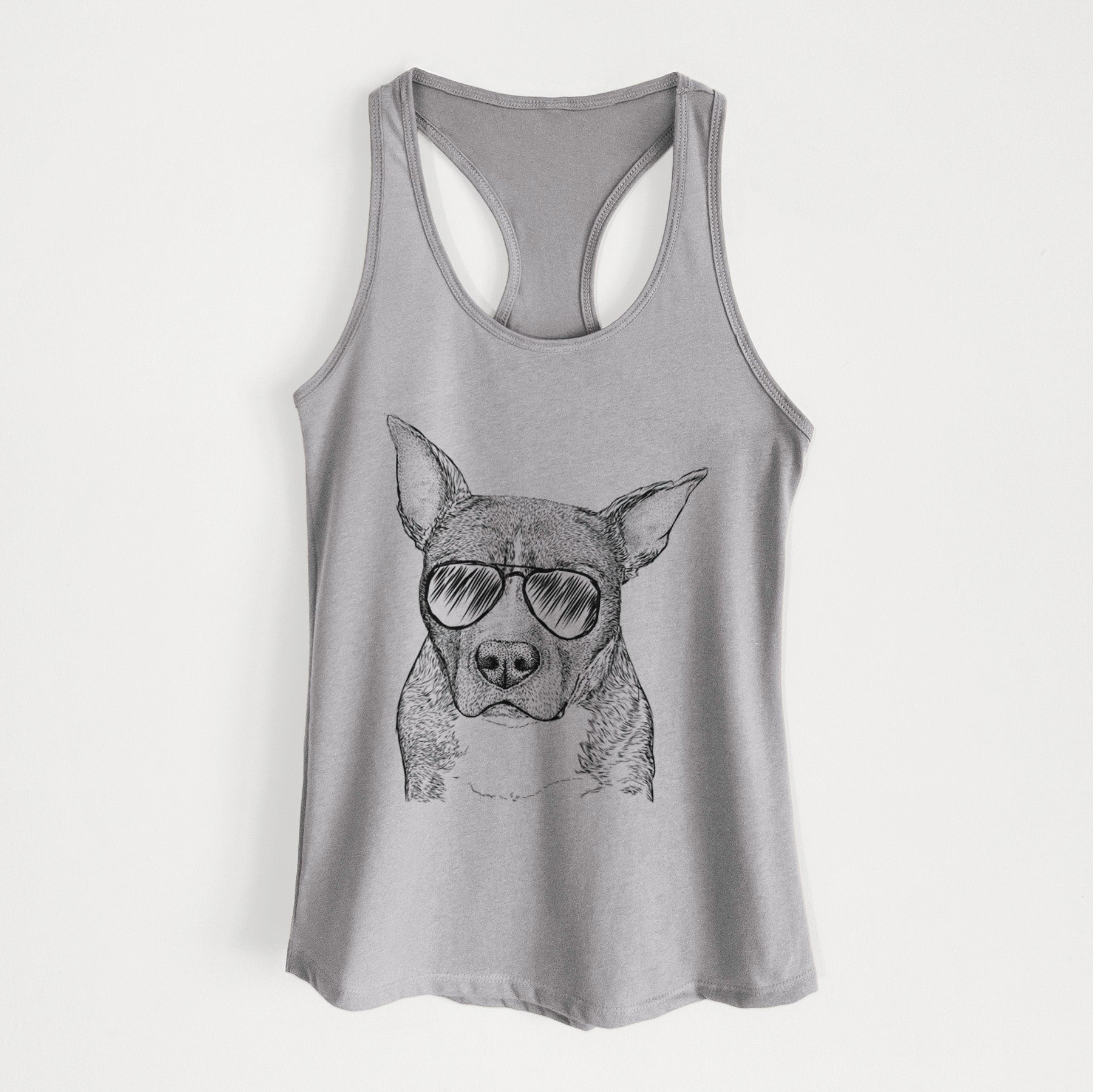 Mercy the Pitbull - Women's Racerback Tanktop