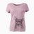 Aviator Mercy the Pitbull - Women's V-neck Shirt