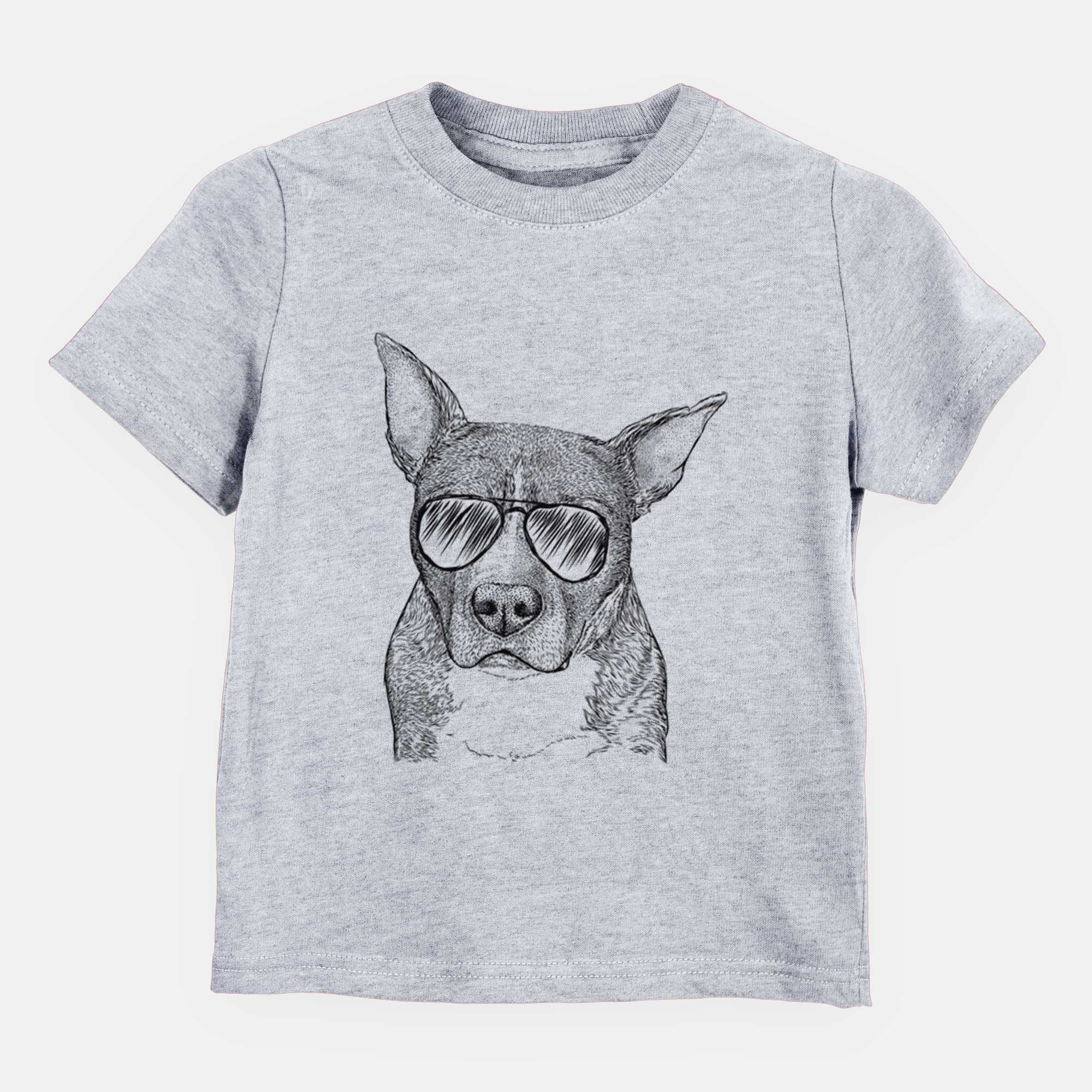 Aviator Mercy the Pitbull - Kids/Youth/Toddler Shirt