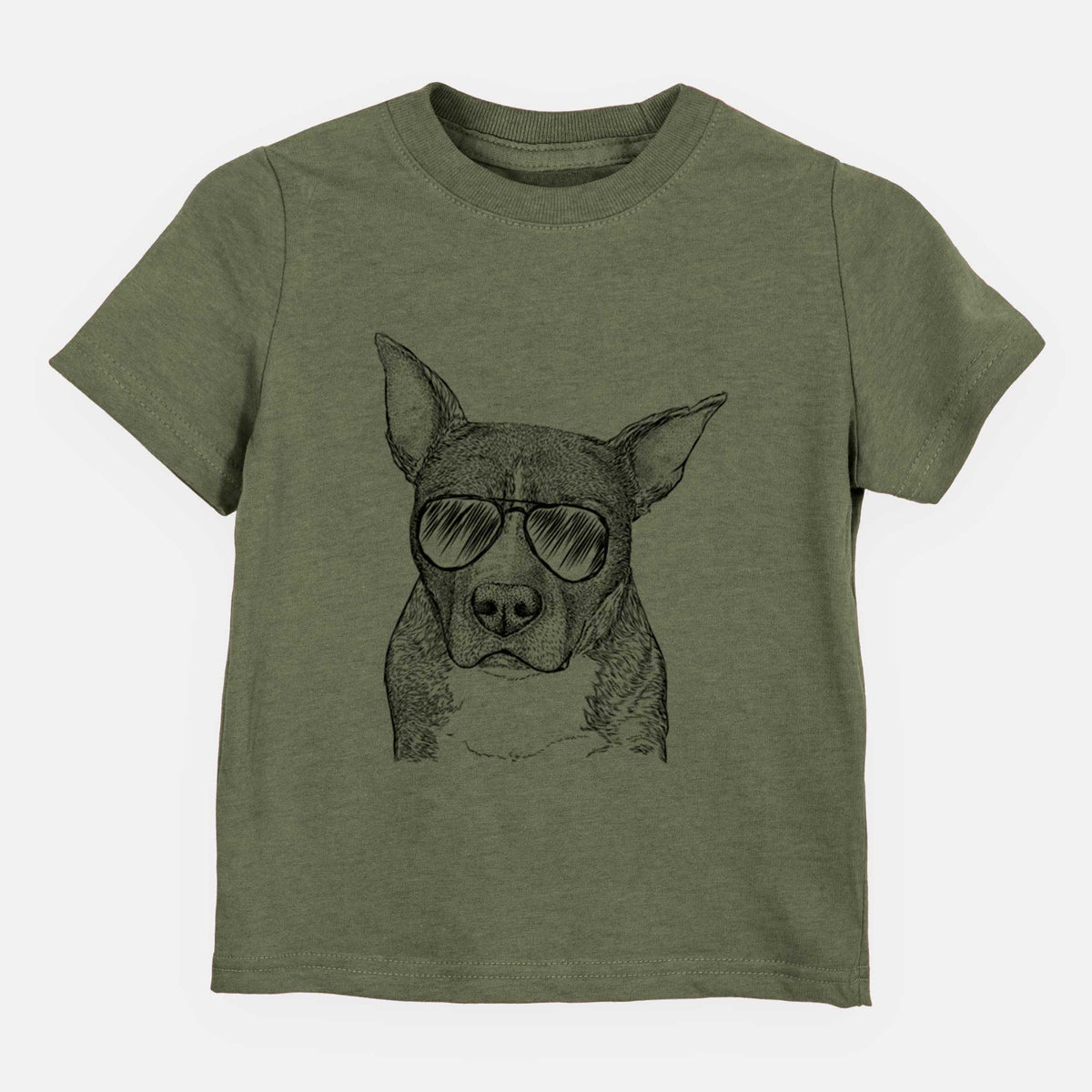 Aviator Mercy the Pitbull - Kids/Youth/Toddler Shirt